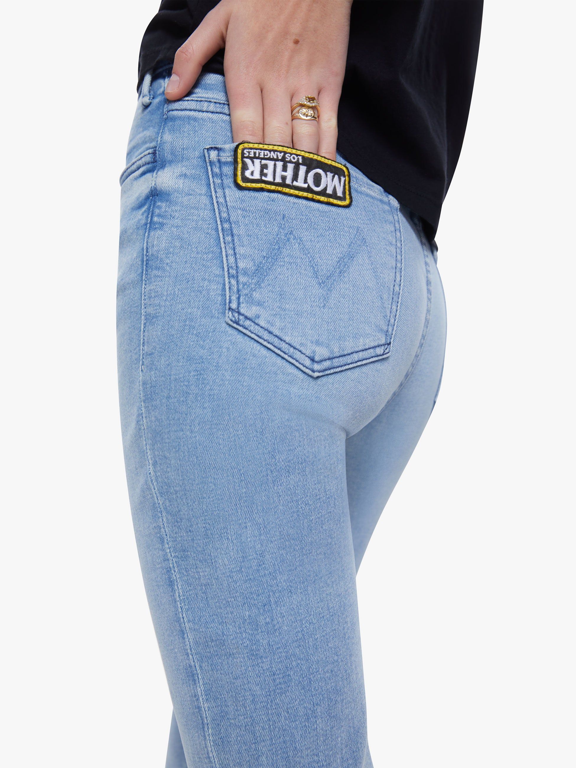 The Hustler Ankle Fray - Cutting Class with Patch sold by MOTHER product image thumbnail 5