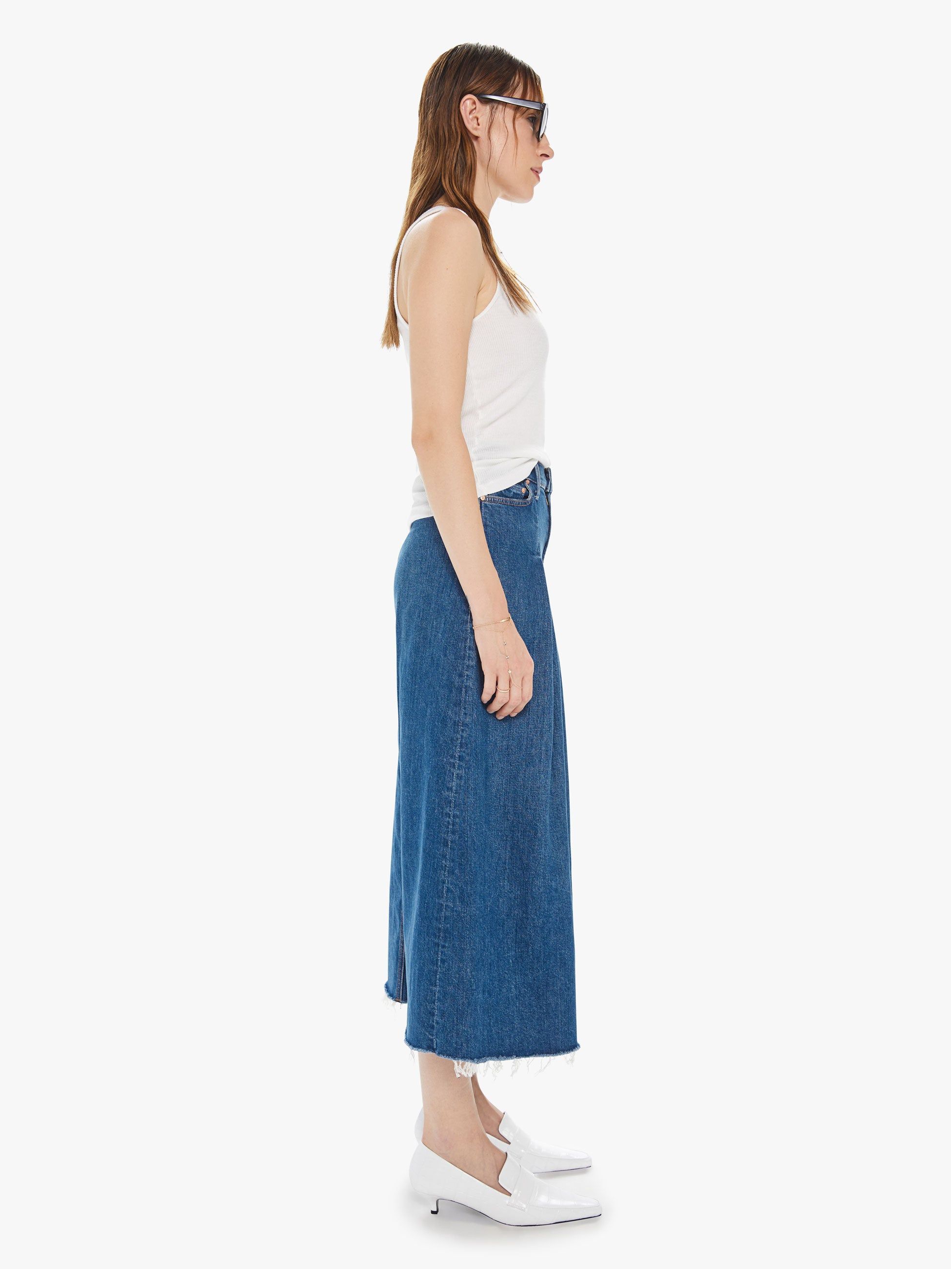 The Pleated Maxi Skirt Fray - Perfect Drug sold by MOTHER product image thumbnail 3
