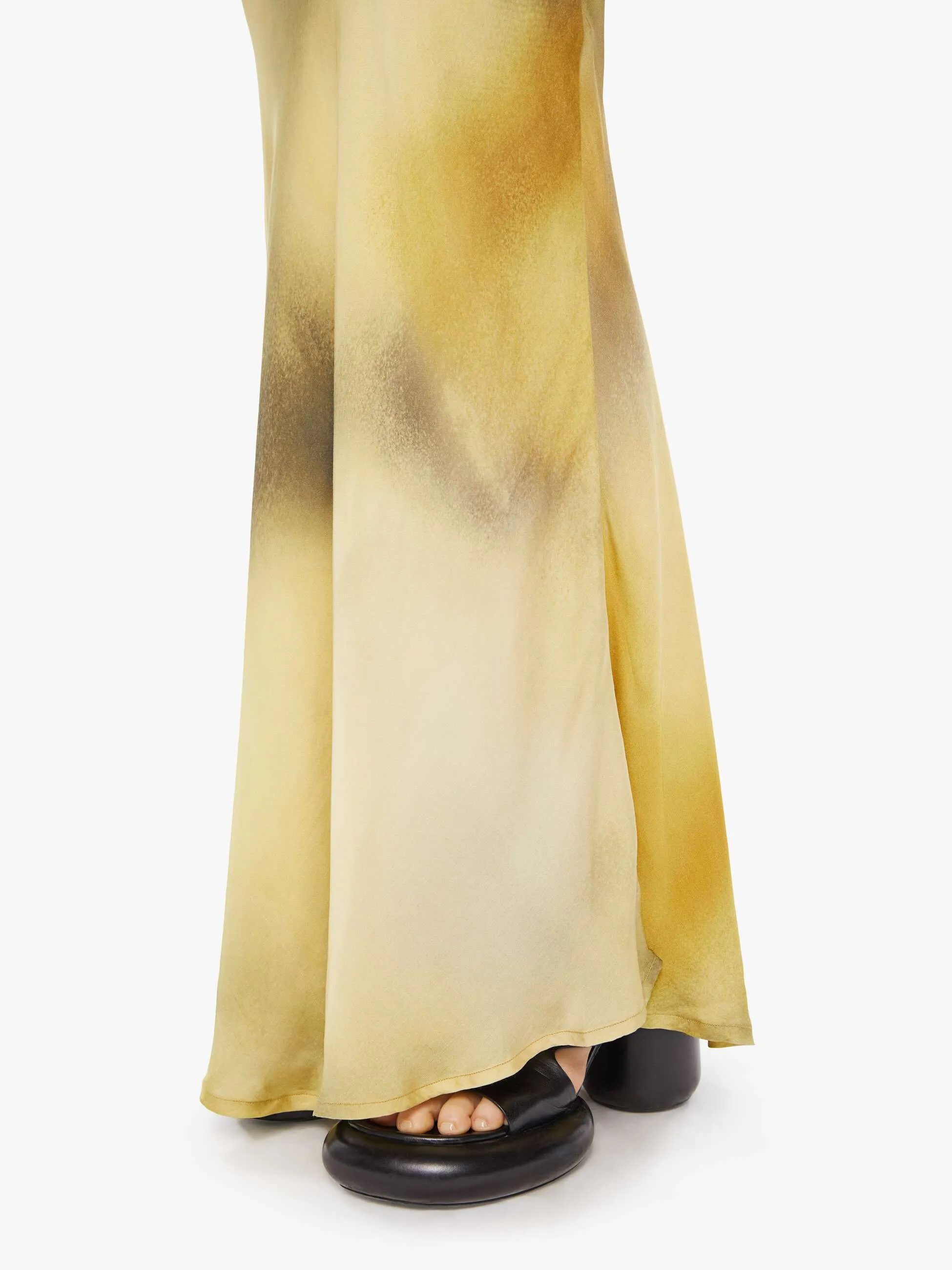 Maria Cher Alice Long Skirt - Wild Curry sold by MOTHER product image thumbnail 5