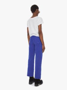 High Waisted Tunnel Vision Ankle - Deep Ultramarine sold by MOTHER