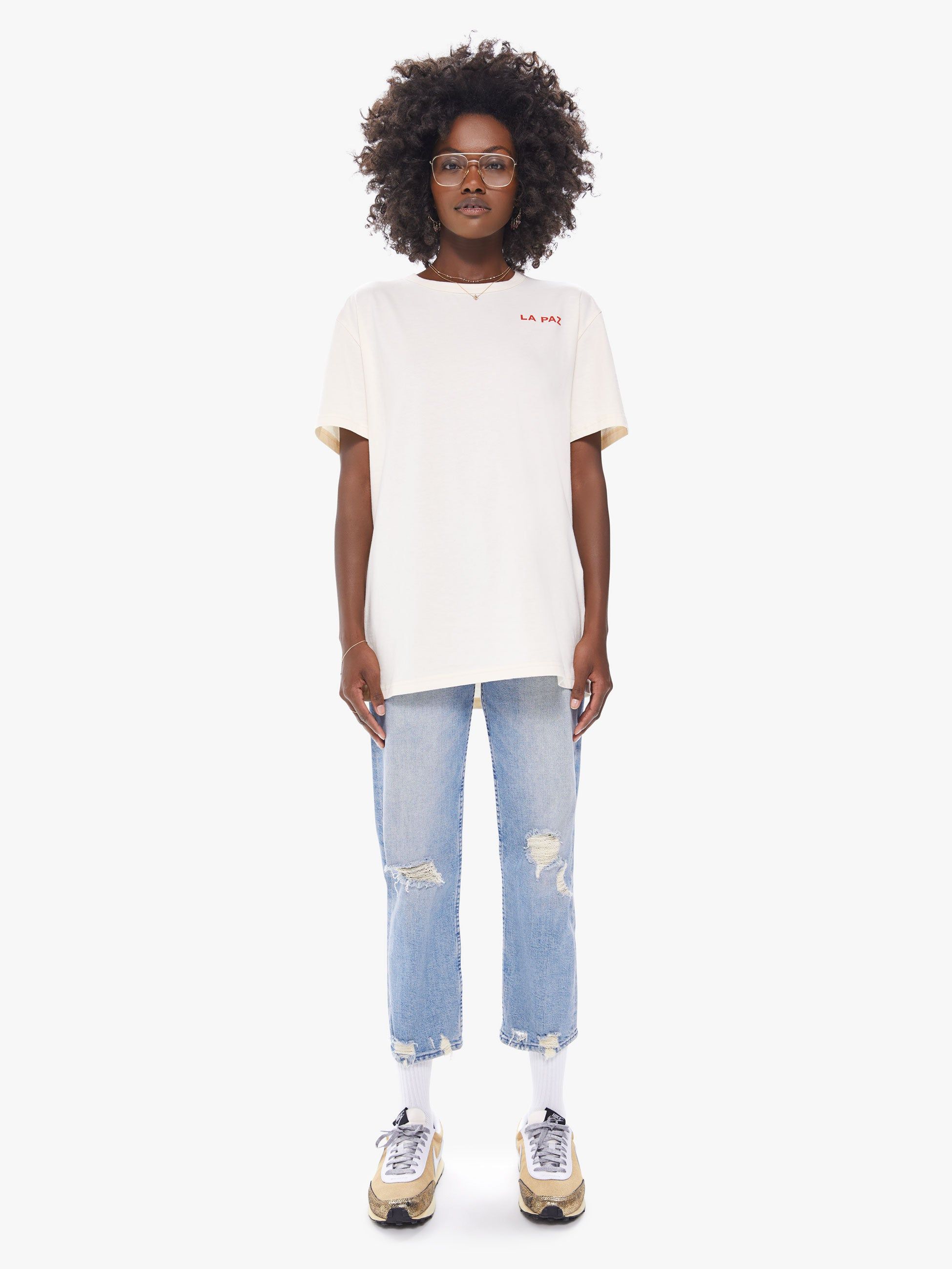 La Paz Guerreiro Tee - Red Triangle sold by MOTHER product image thumbnail 5