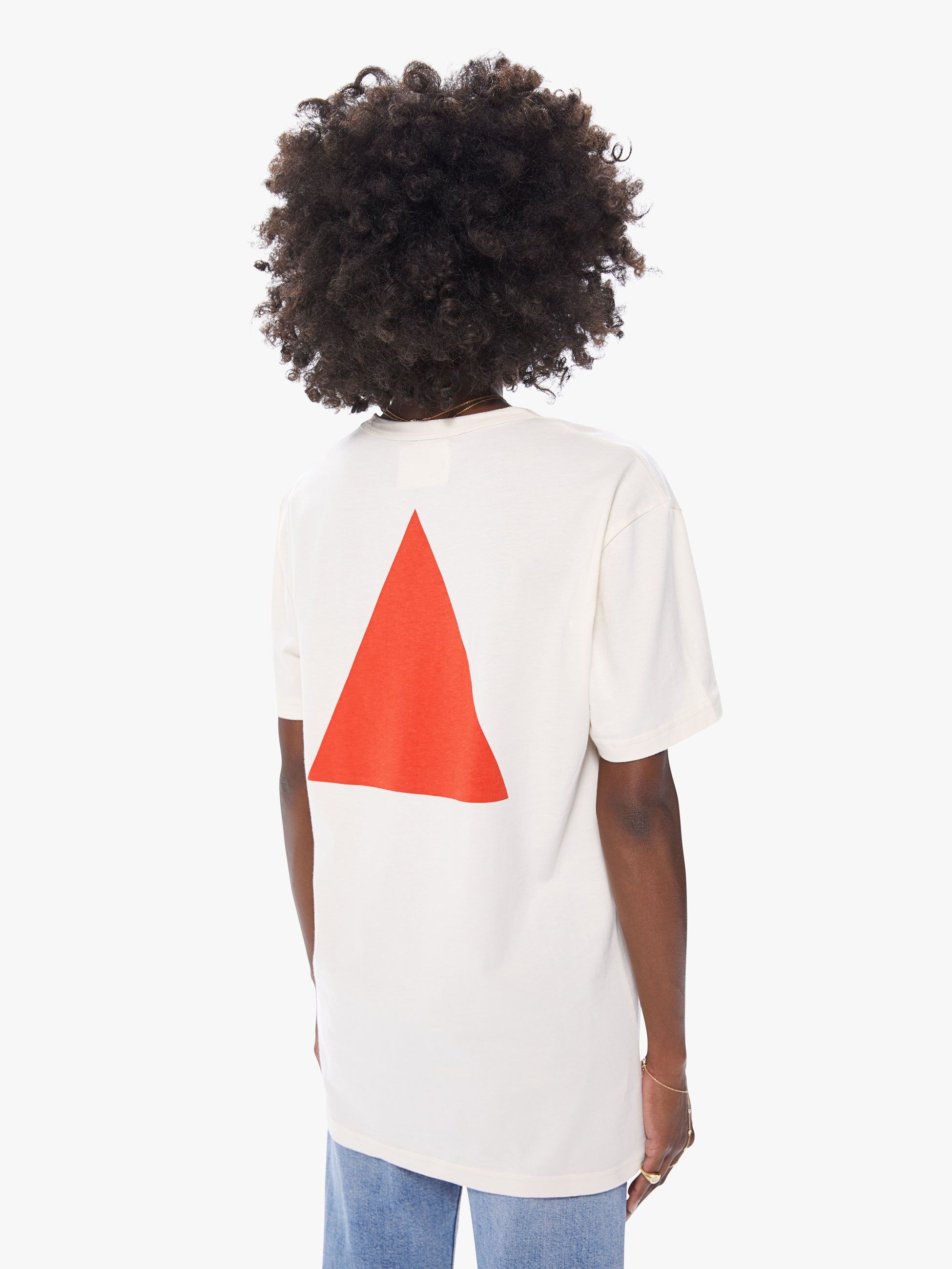 La Paz Guerreiro Tee - Red Triangle sold by MOTHER