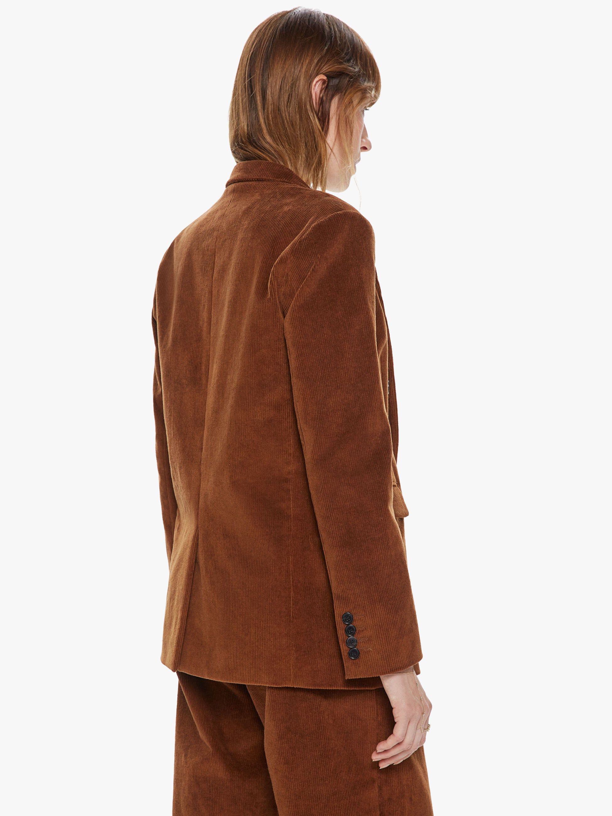 SPRWMN Blazer - Dark Cognac sold by MOTHER product image thumbnail 4