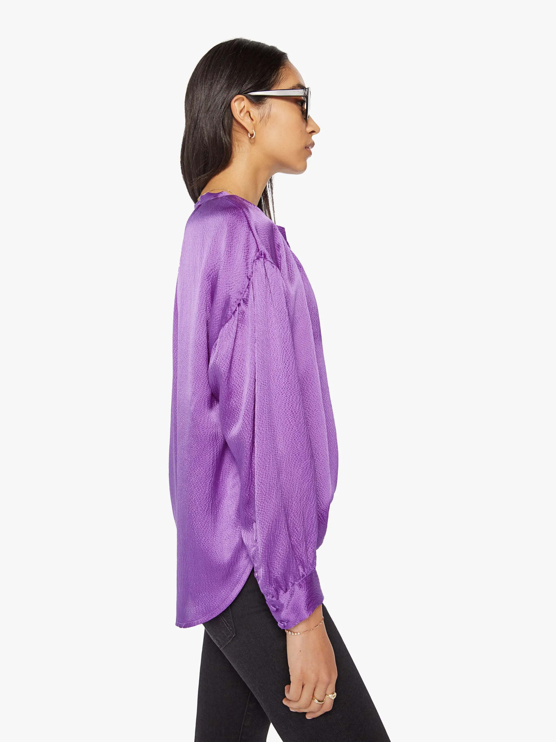 XiRENA Mason Top - Purple Topaz sold by MOTHER product image thumbnail 3