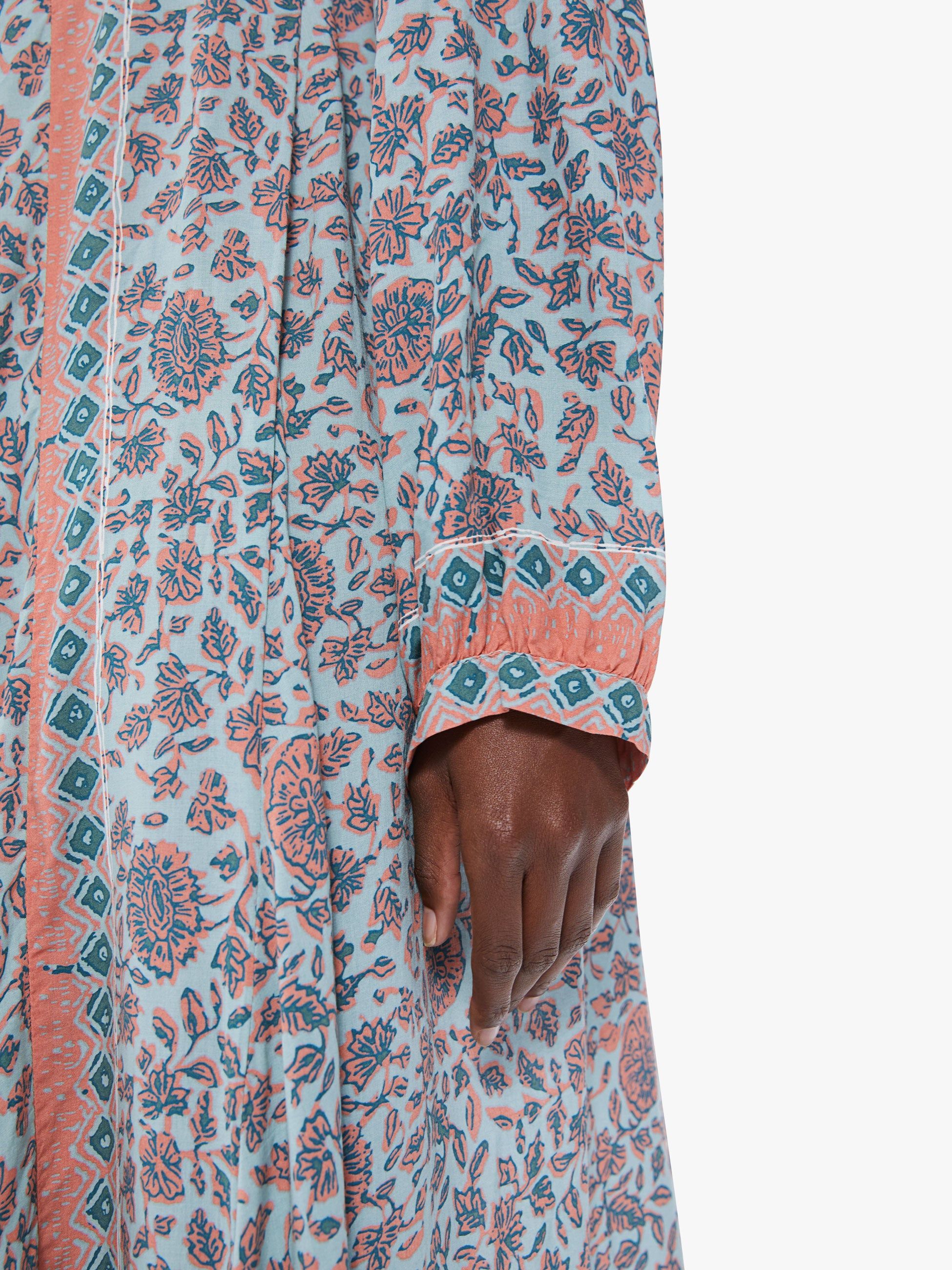 Natalie Martin Fiore Maxi - Bloom Print Seafoam sold by MOTHER product image thumbnail 6