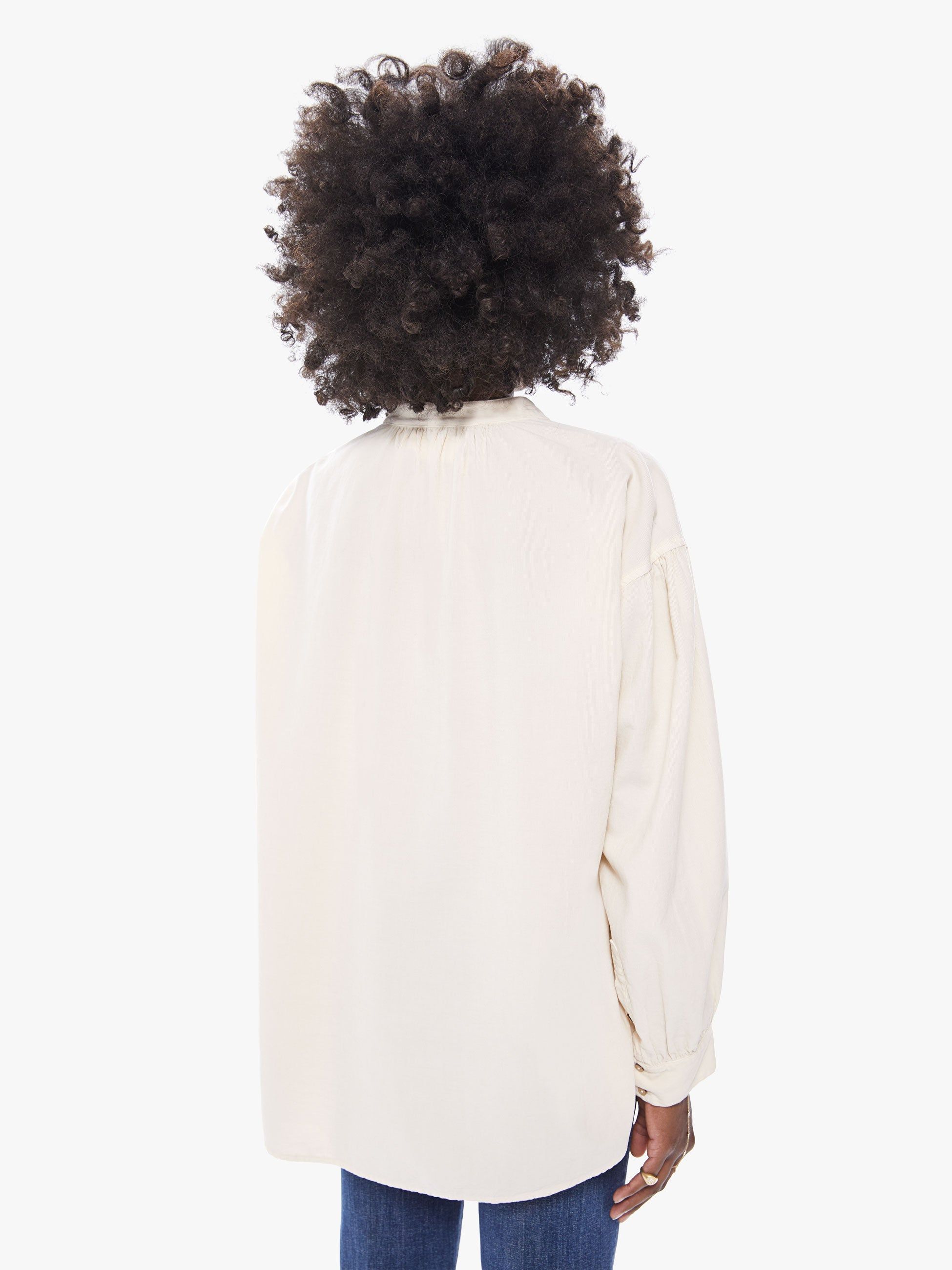 XiRENA Atlee Shirt - Cream Cord sold by MOTHER product image thumbnail 4