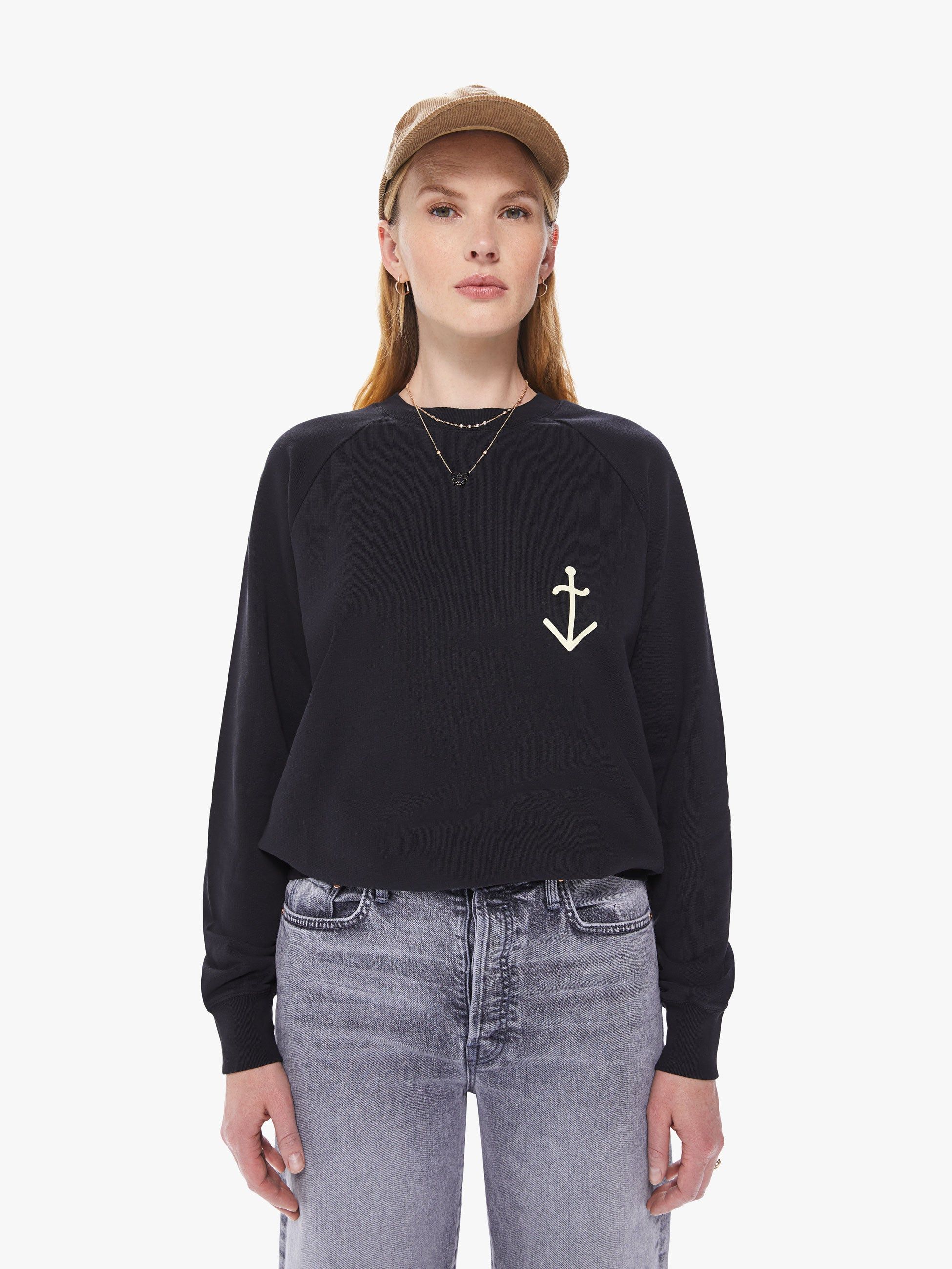 La Paz Cunha Sweatshirt - The Soul Cat Black sold by MOTHER product image thumbnail 3