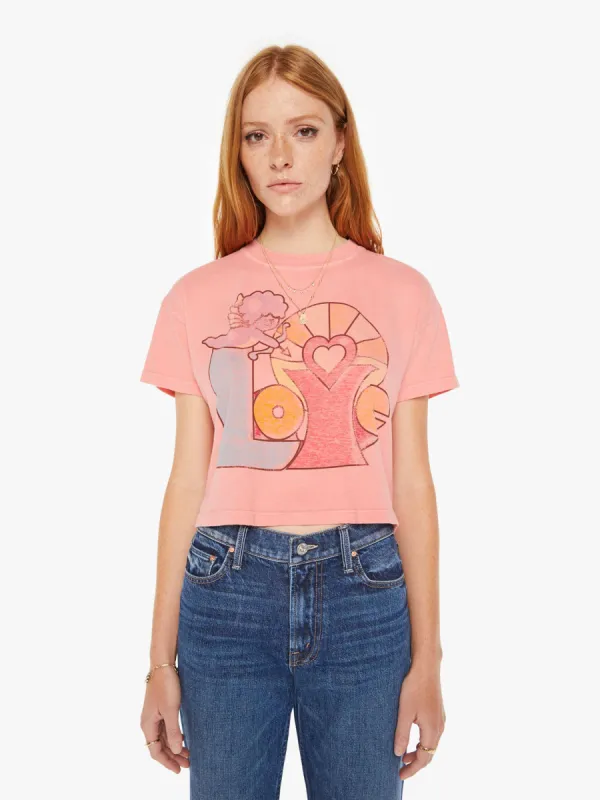 The Grab Bag Crop Tee - Love Cupid sold by MOTHER