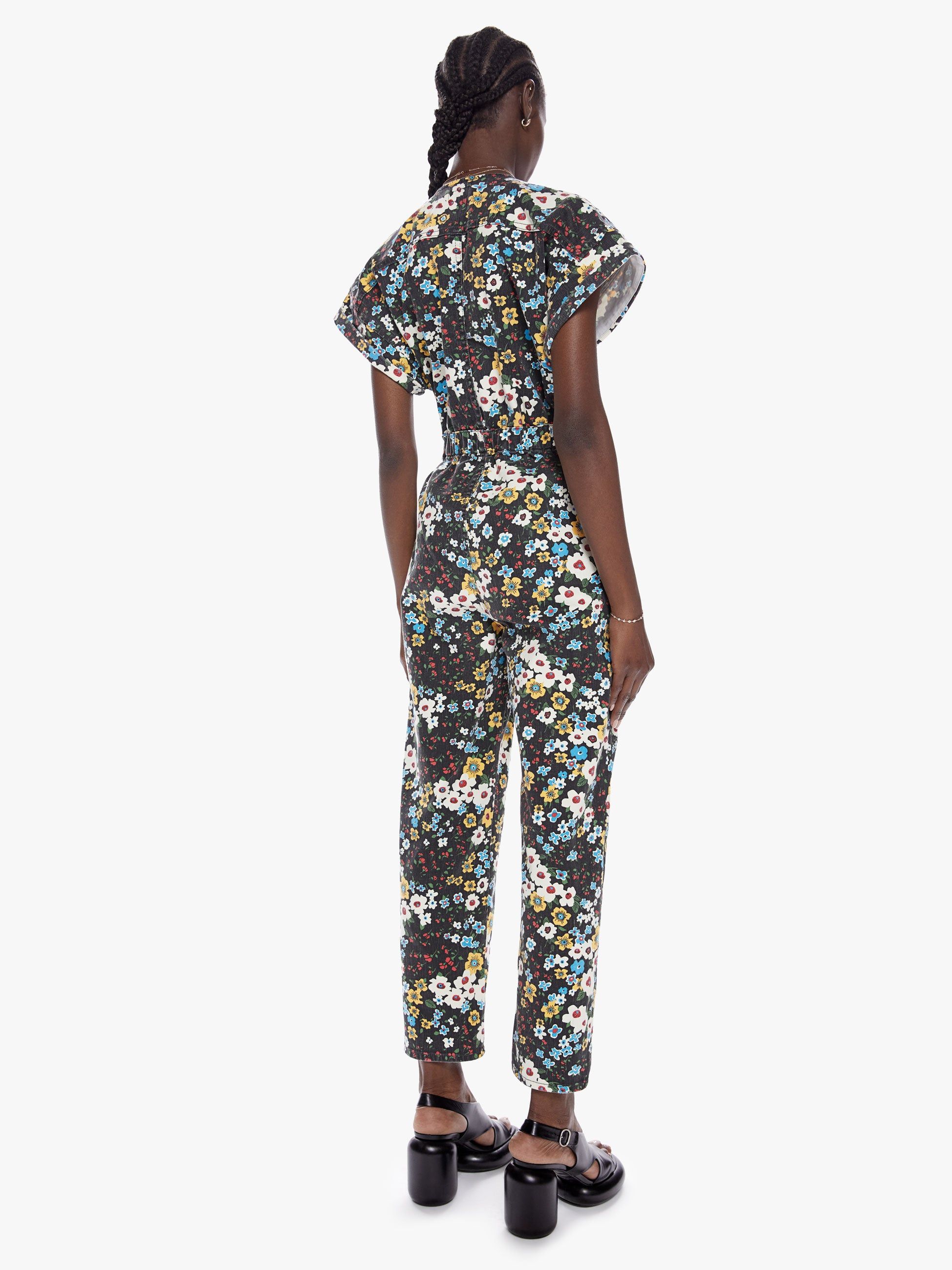 The Cinched Jumpsuit - Pushing Daisies sold by MOTHER product image thumbnail 4