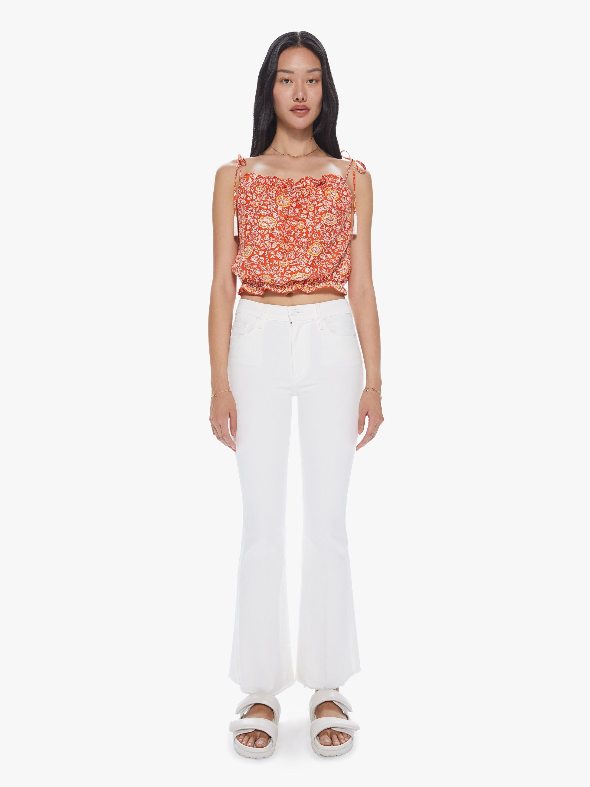 Natalie Martin Poppy Top - Floral Print Tuscany Sun sold by MOTHER product image thumbnail 5