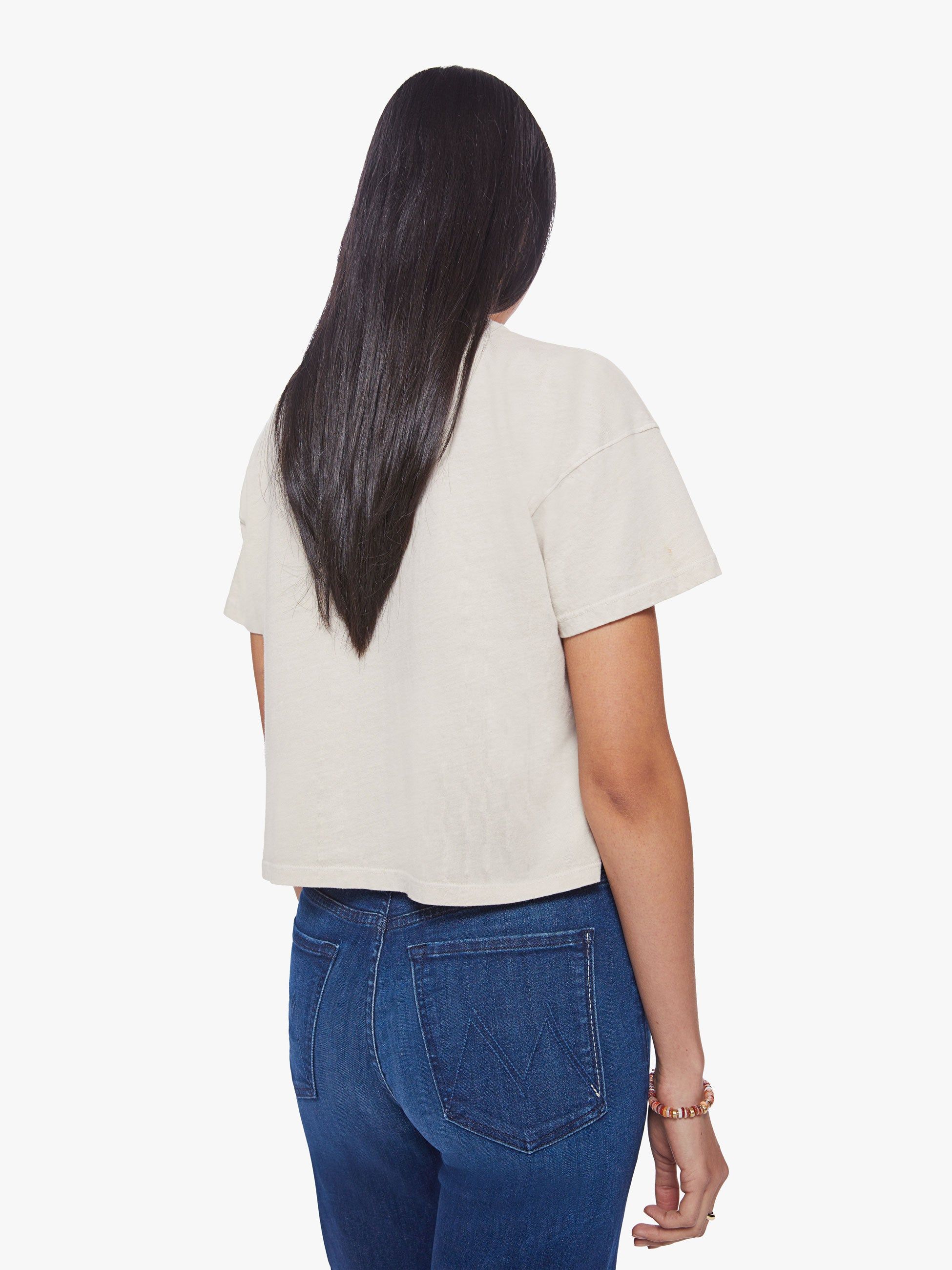 The Grab Bag Crop Tee - Magnetisme sold by MOTHER product image thumbnail 4