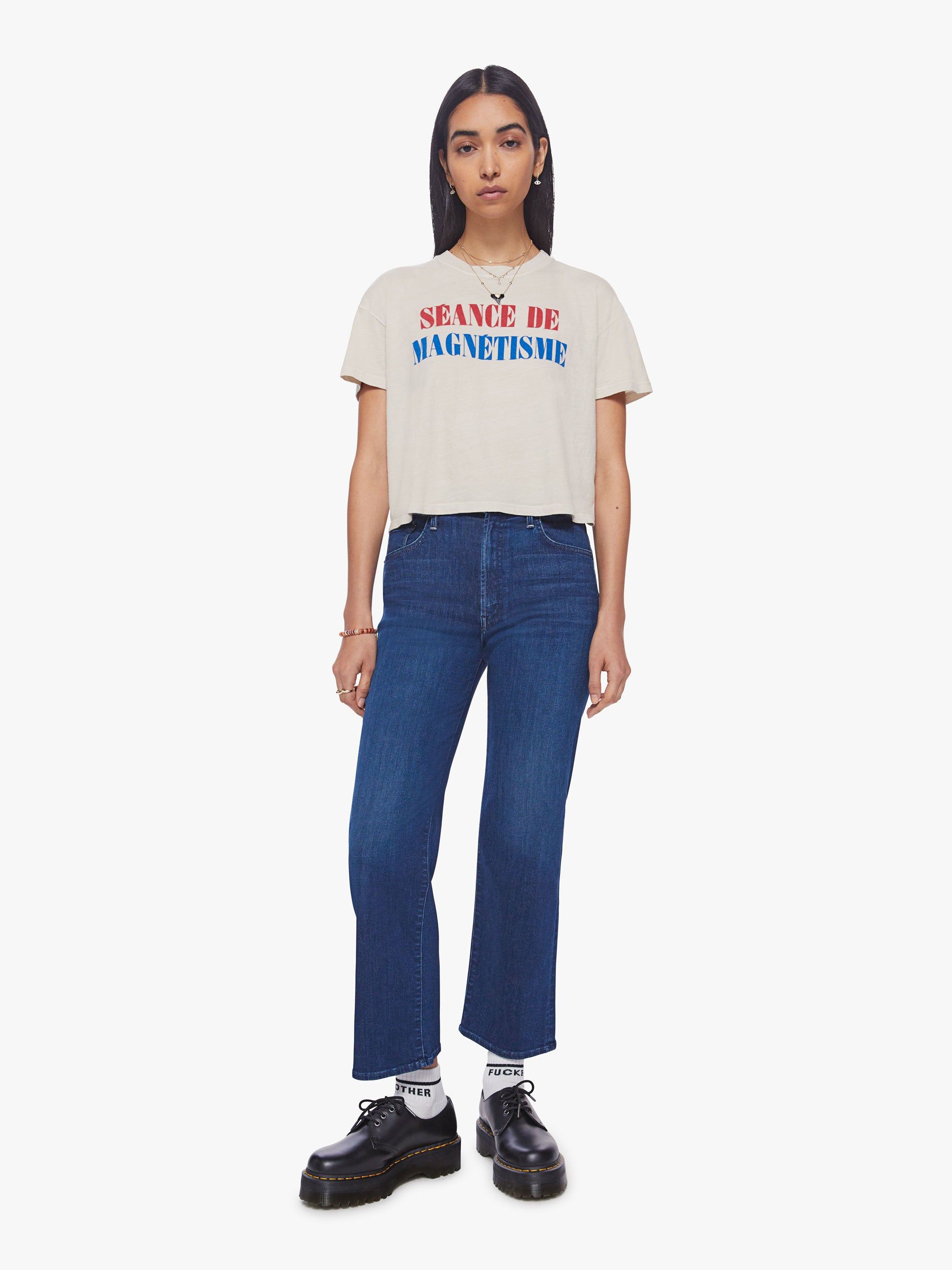 The Grab Bag Crop Tee - Magnetisme sold by MOTHER product image thumbnail 5