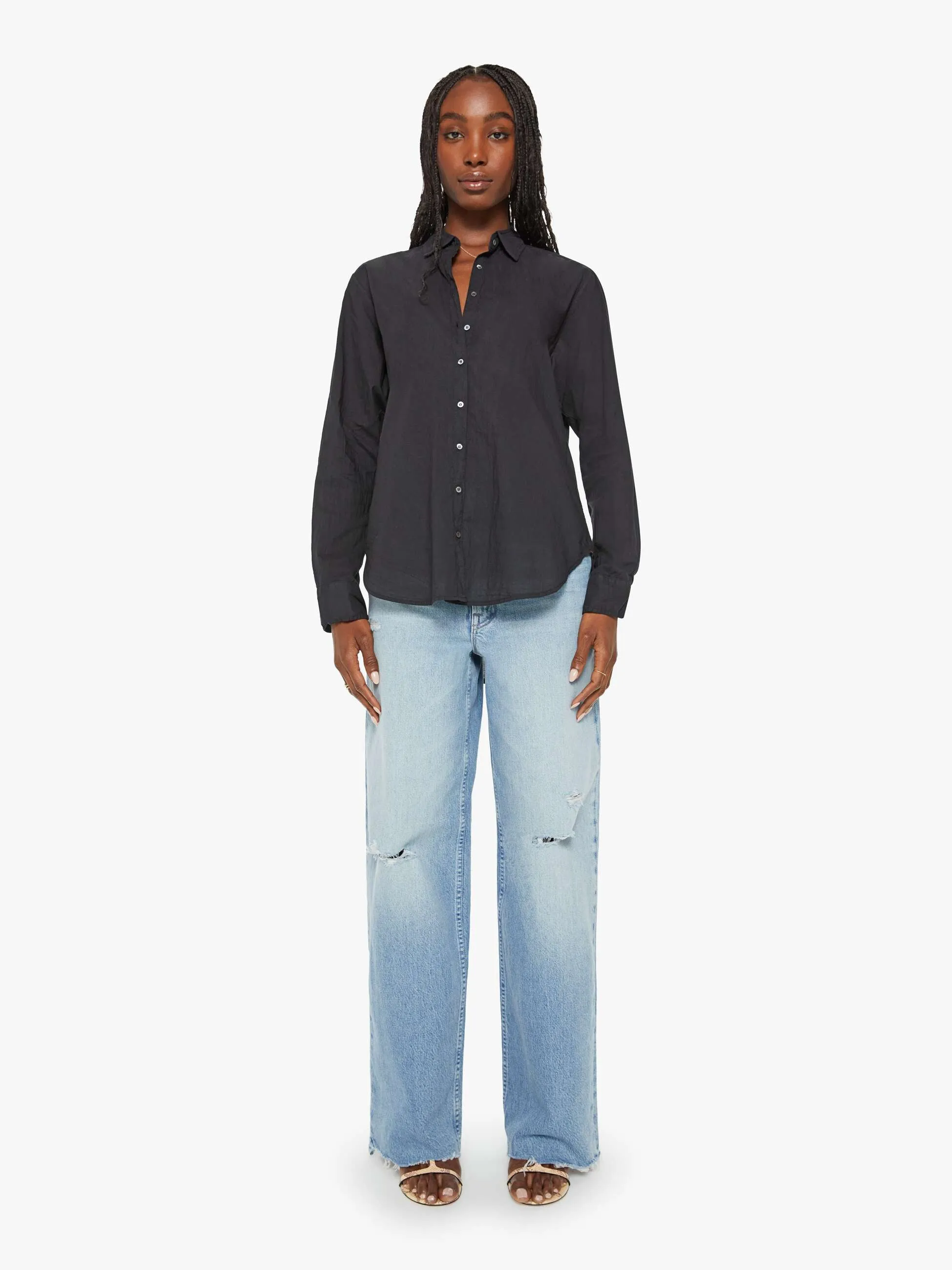 XiRENA Beau Shirt - Black sold by MOTHER product image thumbnail 5