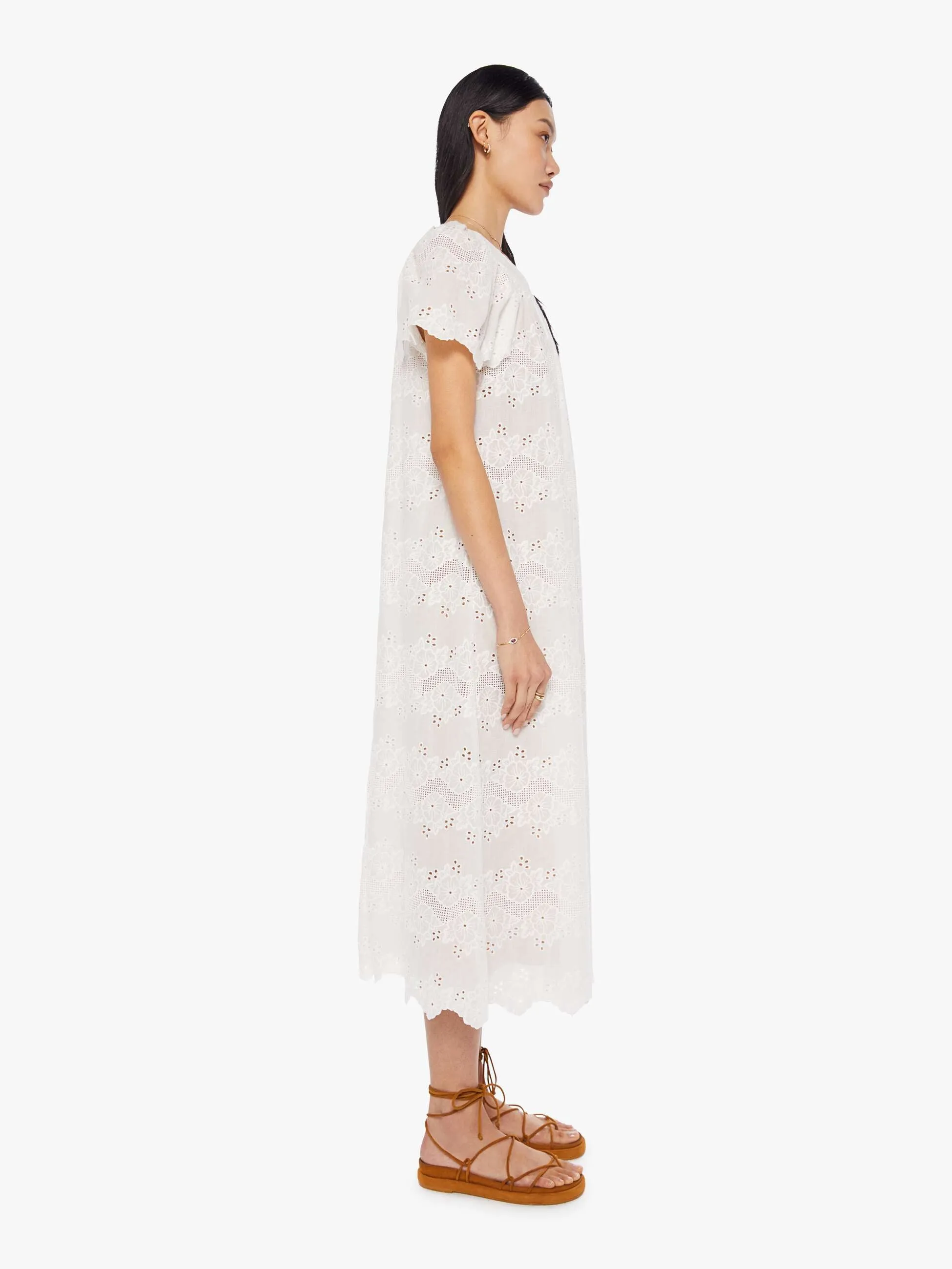 Natalie Martin Sienna Dress - Geranium Milk sold by MOTHER product image thumbnail 3