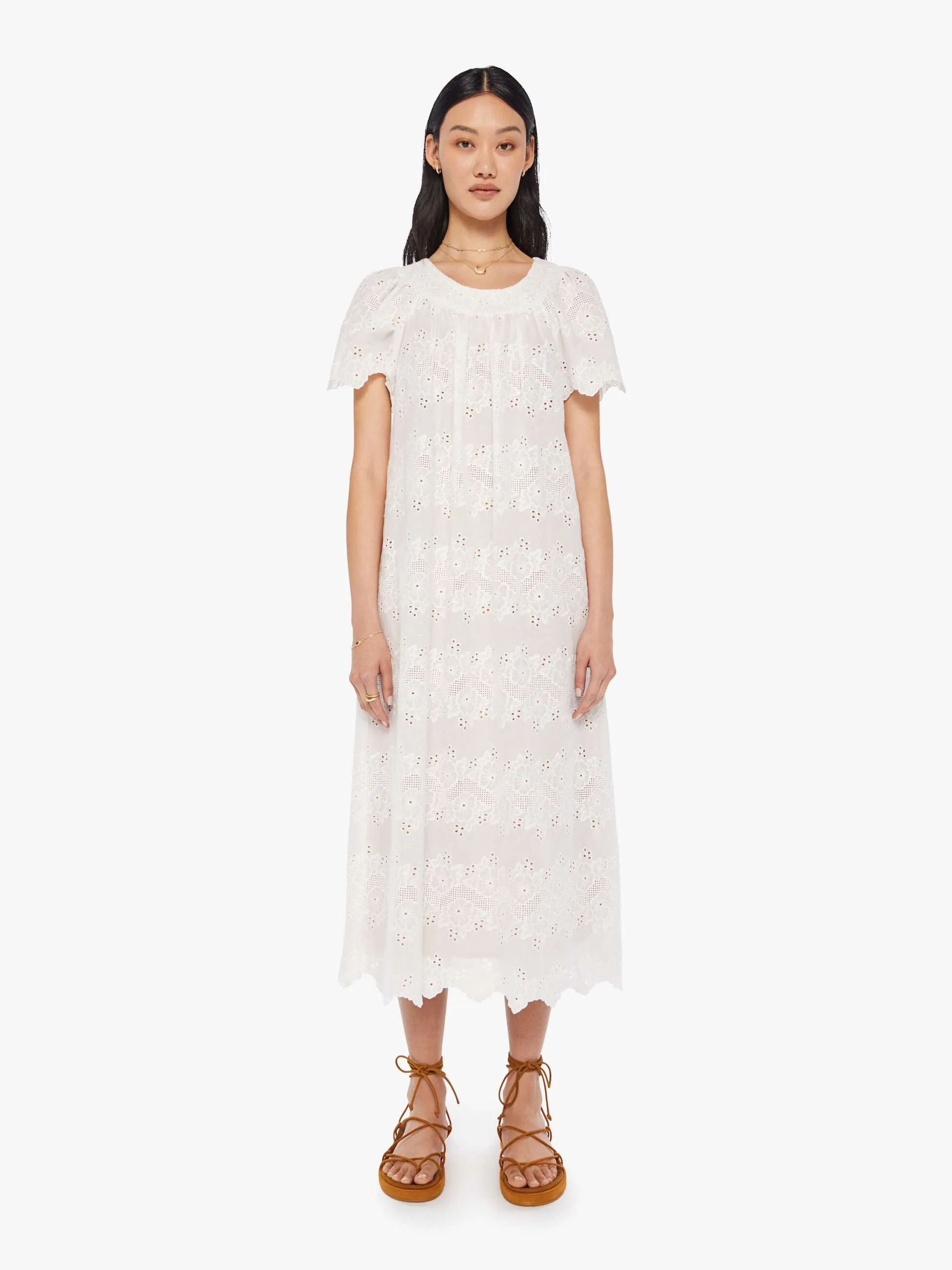 Natalie Martin Sienna Dress - Geranium Milk sold by MOTHER product image thumbnail 2