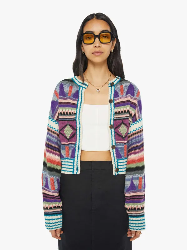 The Soaring High Cardigan - Flying Flags made by MOTHER