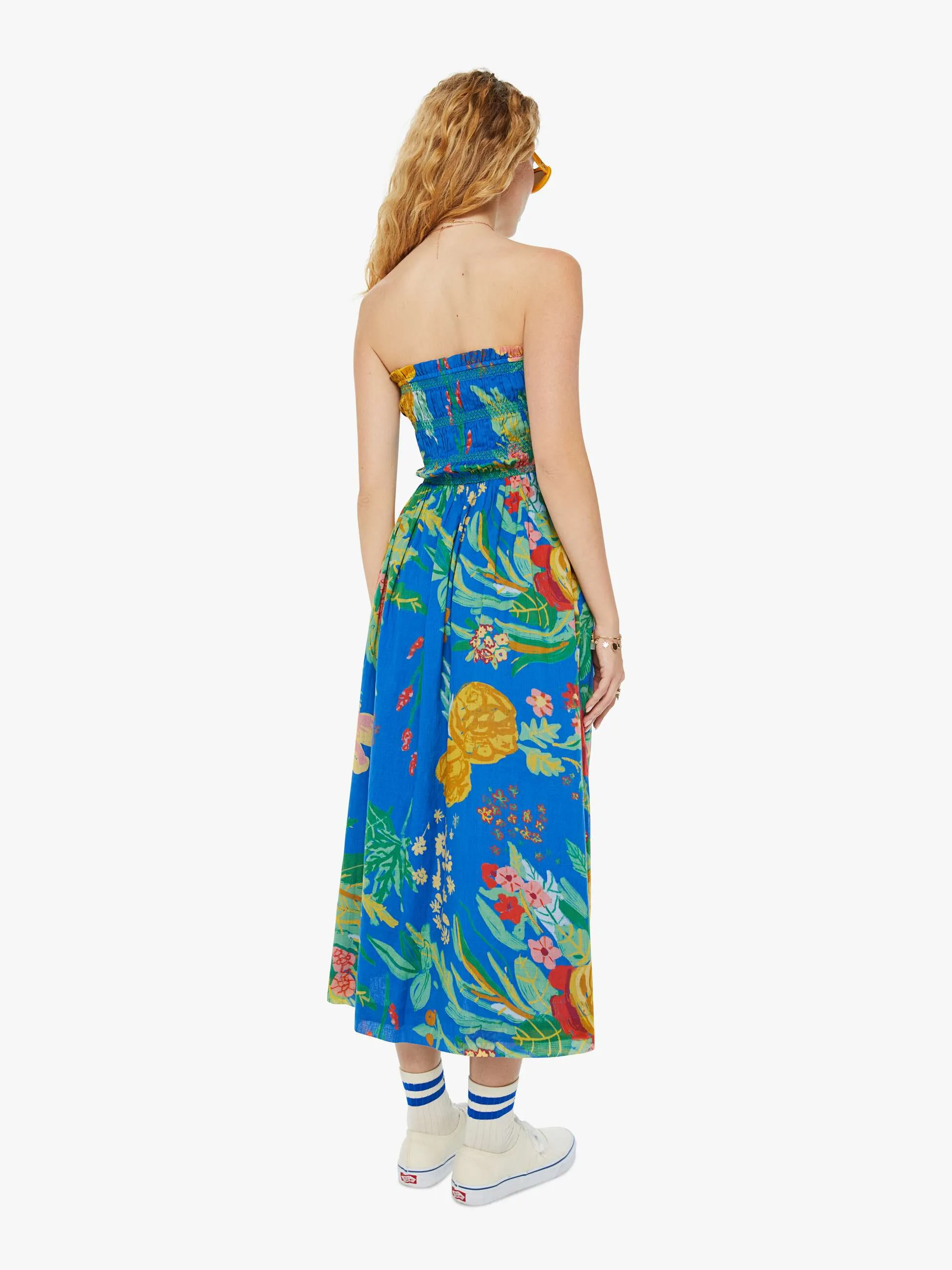 The Screeching Halter Dress - Late Bloomer sold by MOTHER product image thumbnail 4