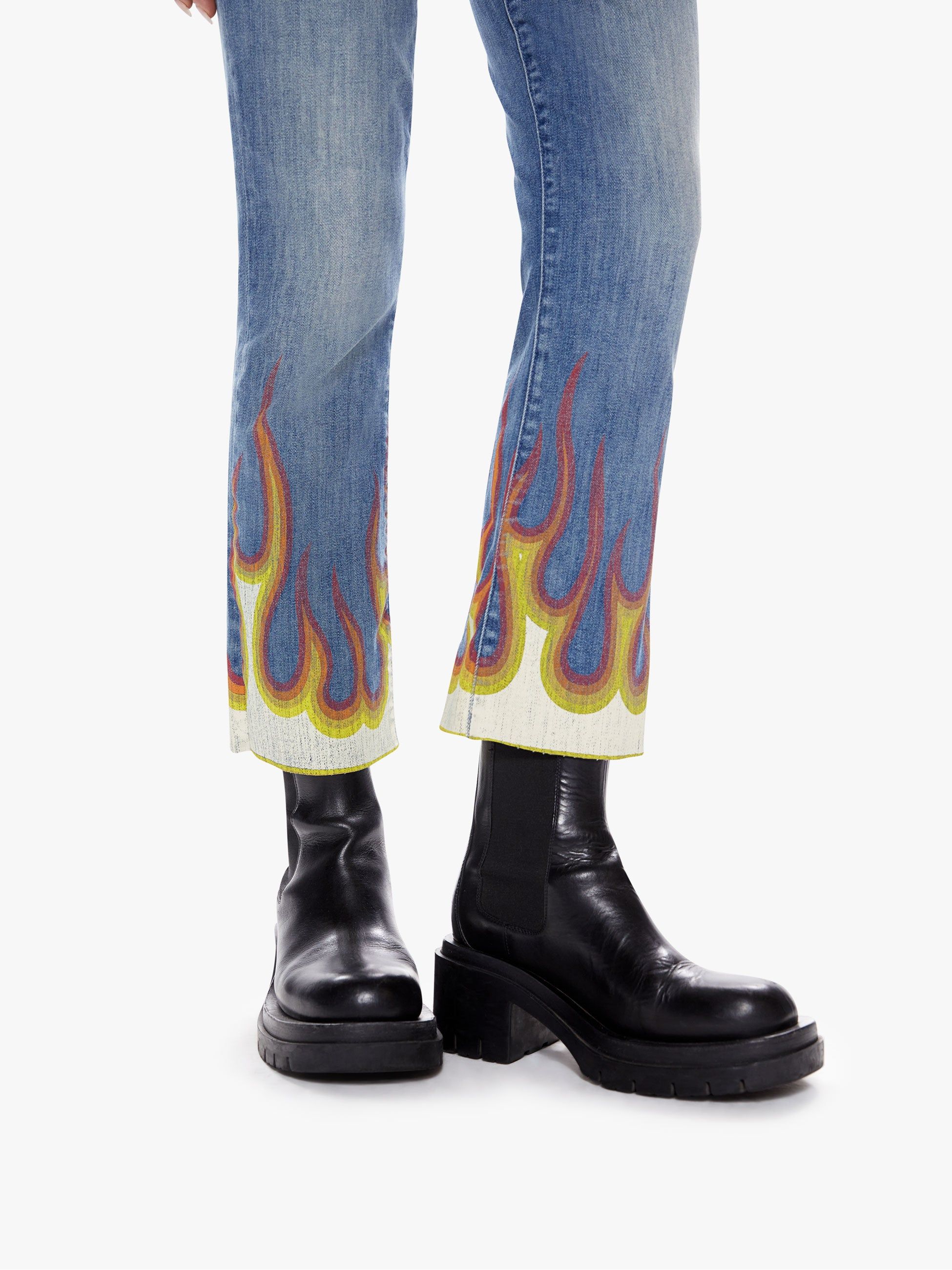 The Insider Crop Fray - Liar Liar sold by MOTHER product image thumbnail 5