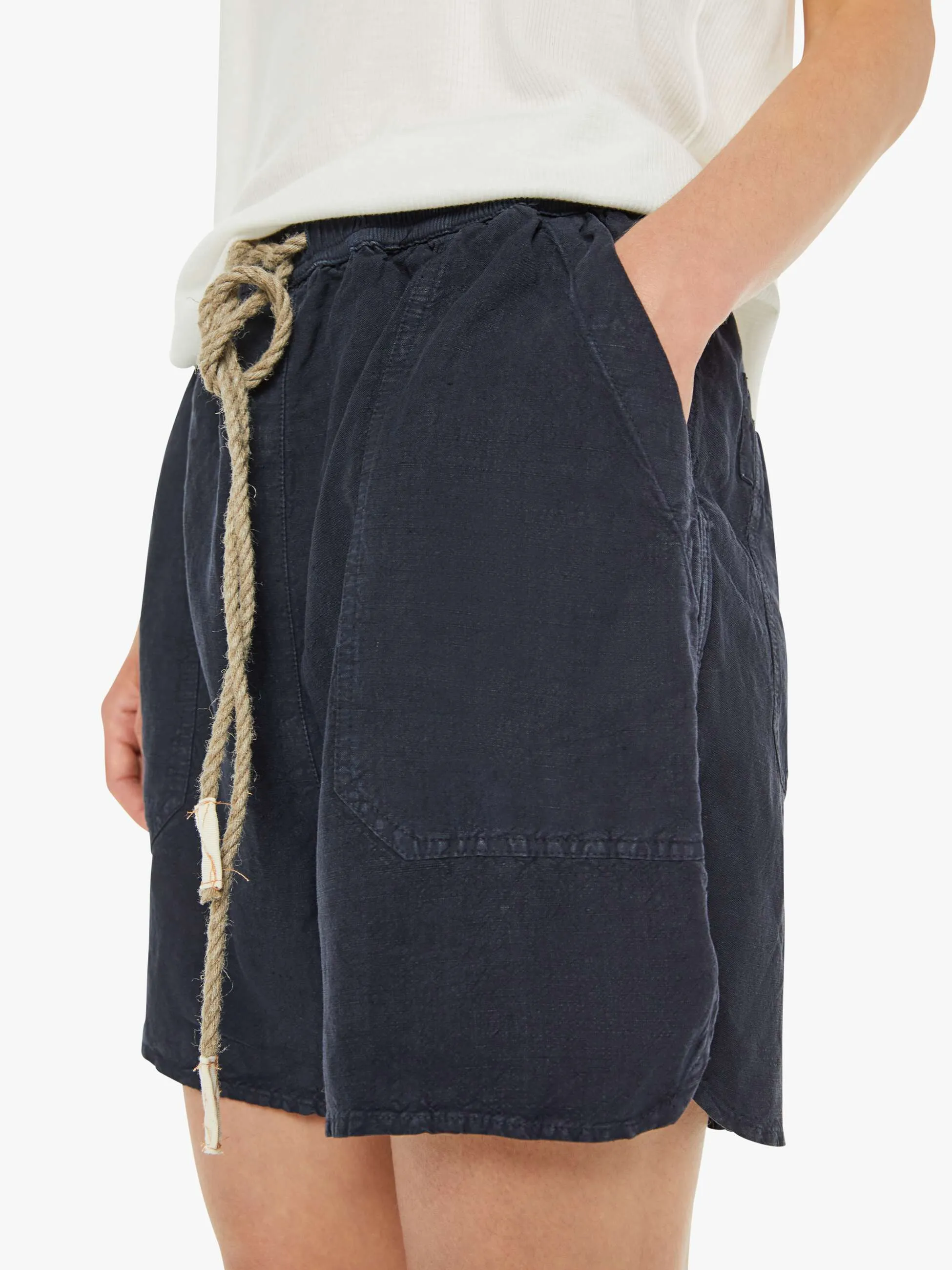 Dr. Collectors P62 Weekend Short - Sulfur Black sold by MOTHER product image thumbnail 5