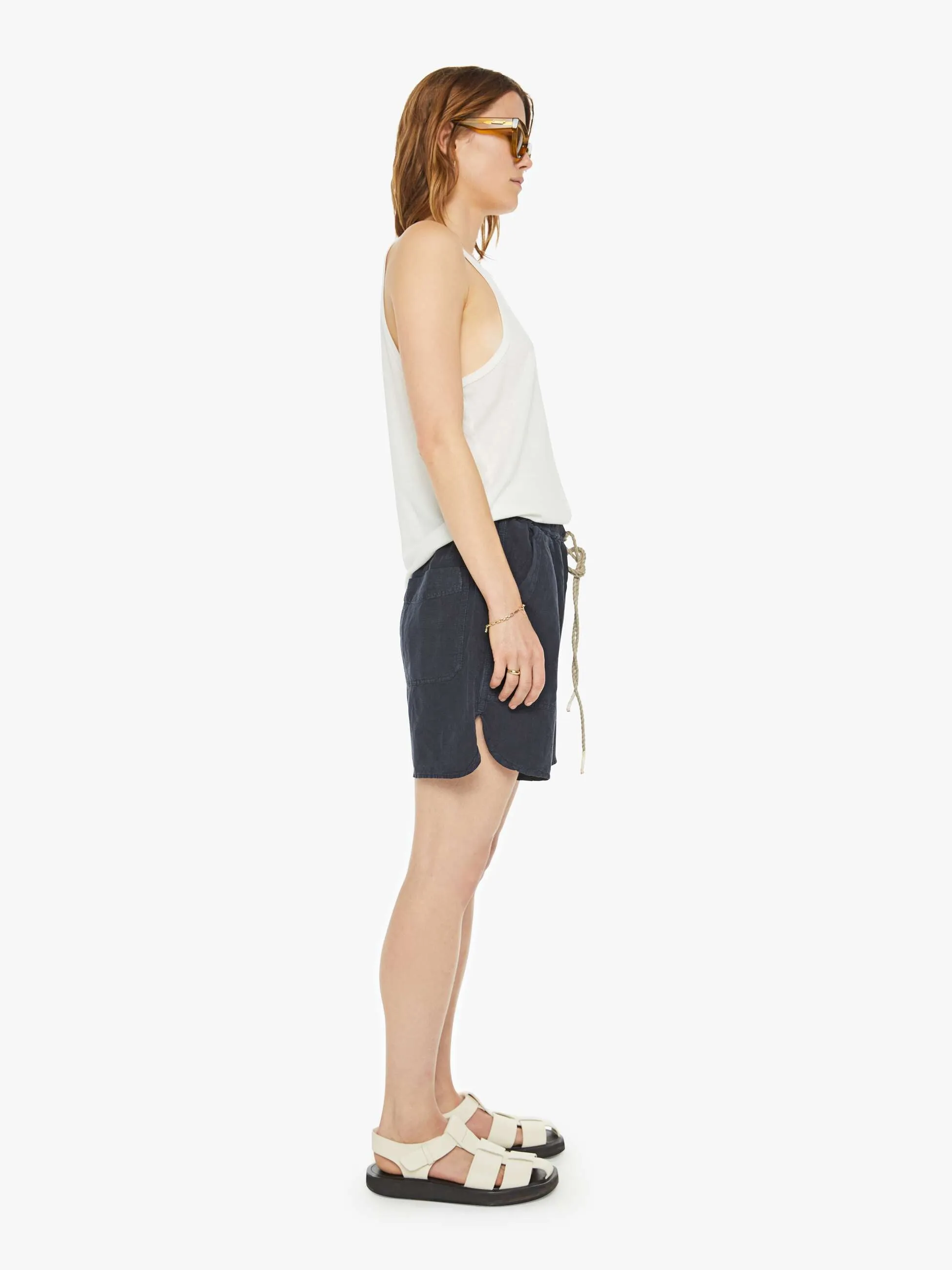 Dr. Collectors P62 Weekend Short - Sulfur Black sold by MOTHER product image thumbnail 3