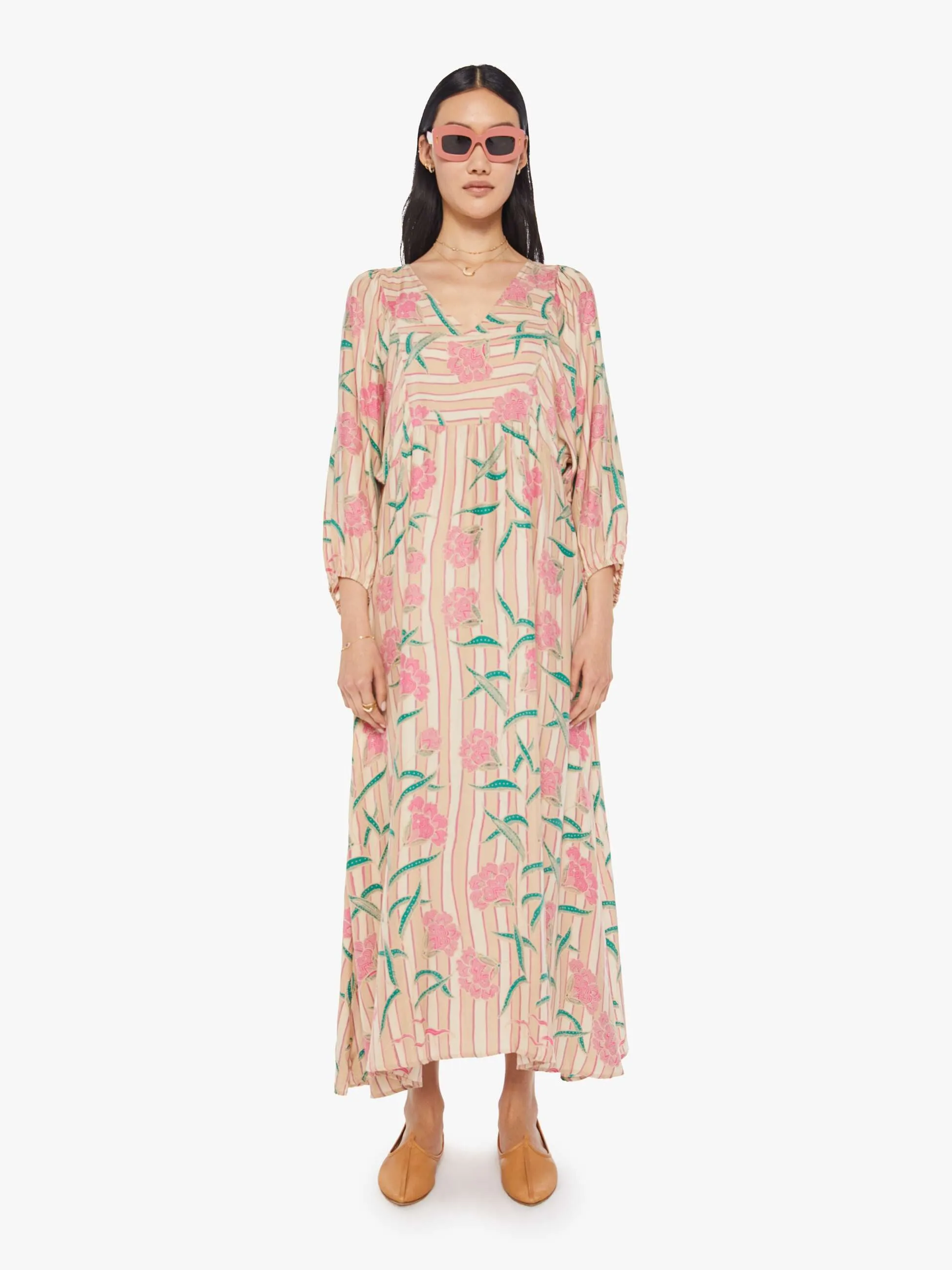 Natalie Martin Alice Dress - Chamomile Rose sold by MOTHER