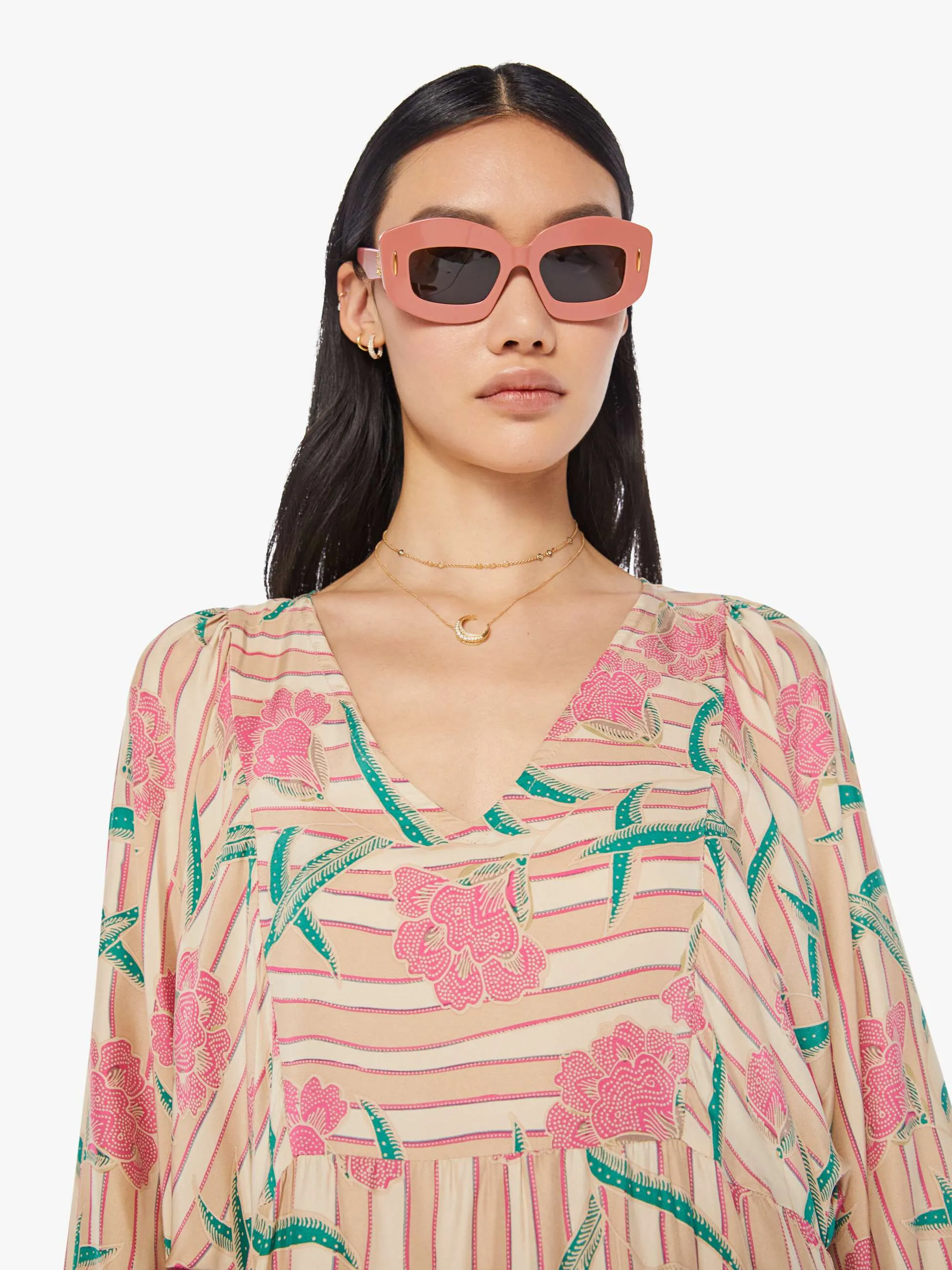 Natalie Martin Alice Dress - Chamomile Rose sold by MOTHER product image thumbnail 5