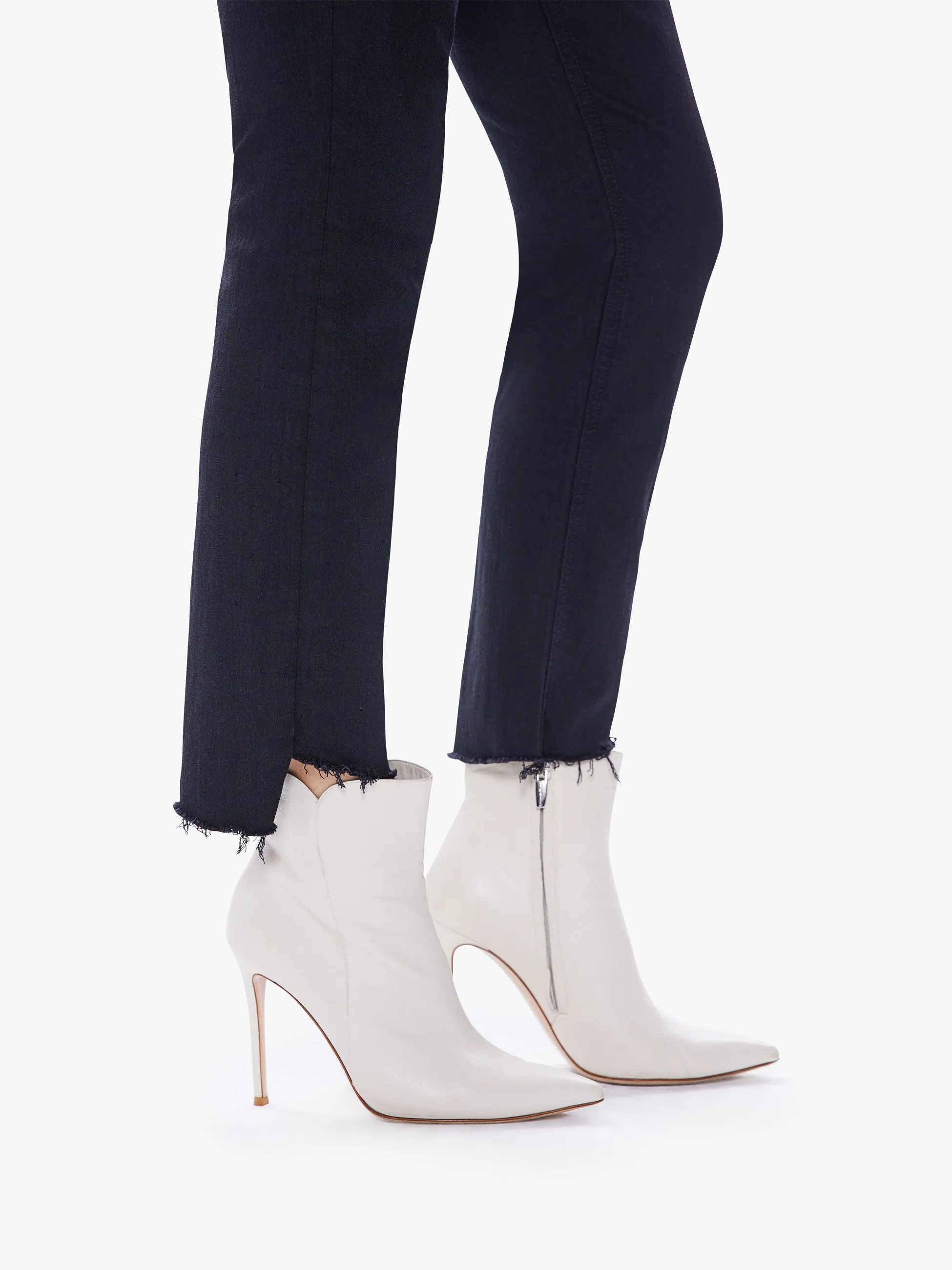 The Mid Rise Dazzler Ankle Step Fray - Not Guilty sold by MOTHER product image thumbnail 5