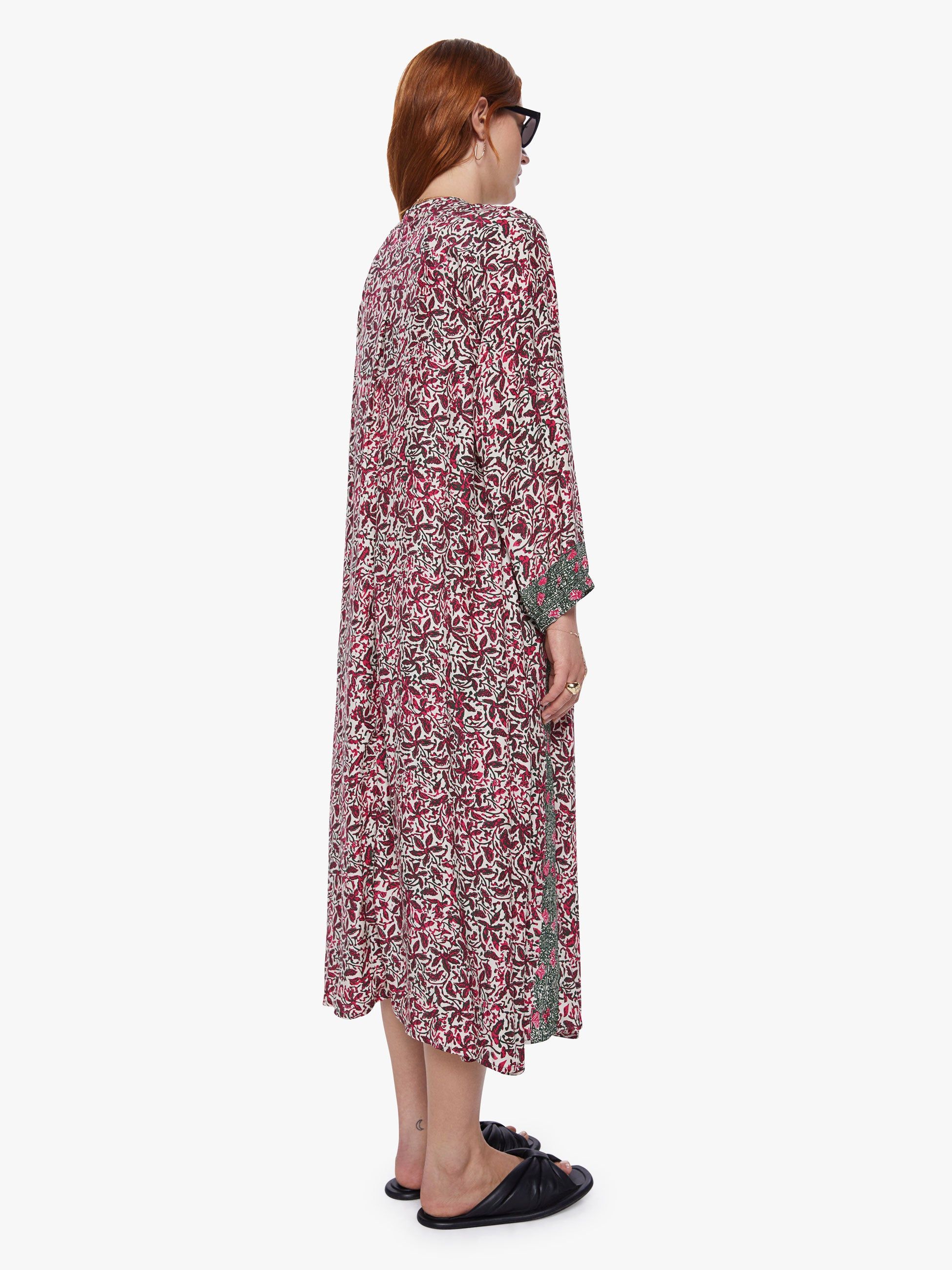 Natalie Martin Fiore Maxi - Gloriosa Print Watermelon sold by MOTHER product image thumbnail 4