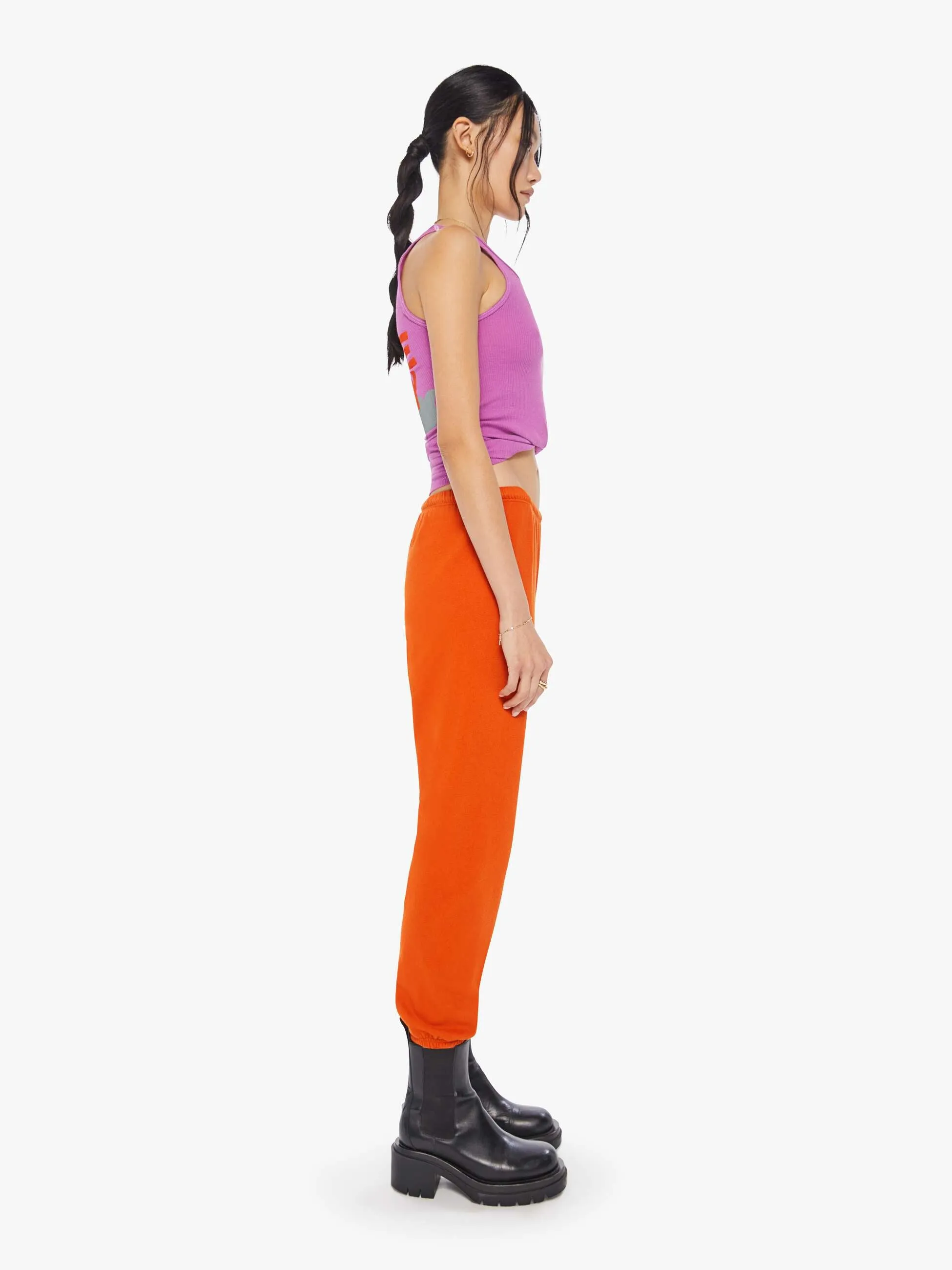 FREECITY Large Sweatpant - Orange Plant sold by MOTHER product image thumbnail 3