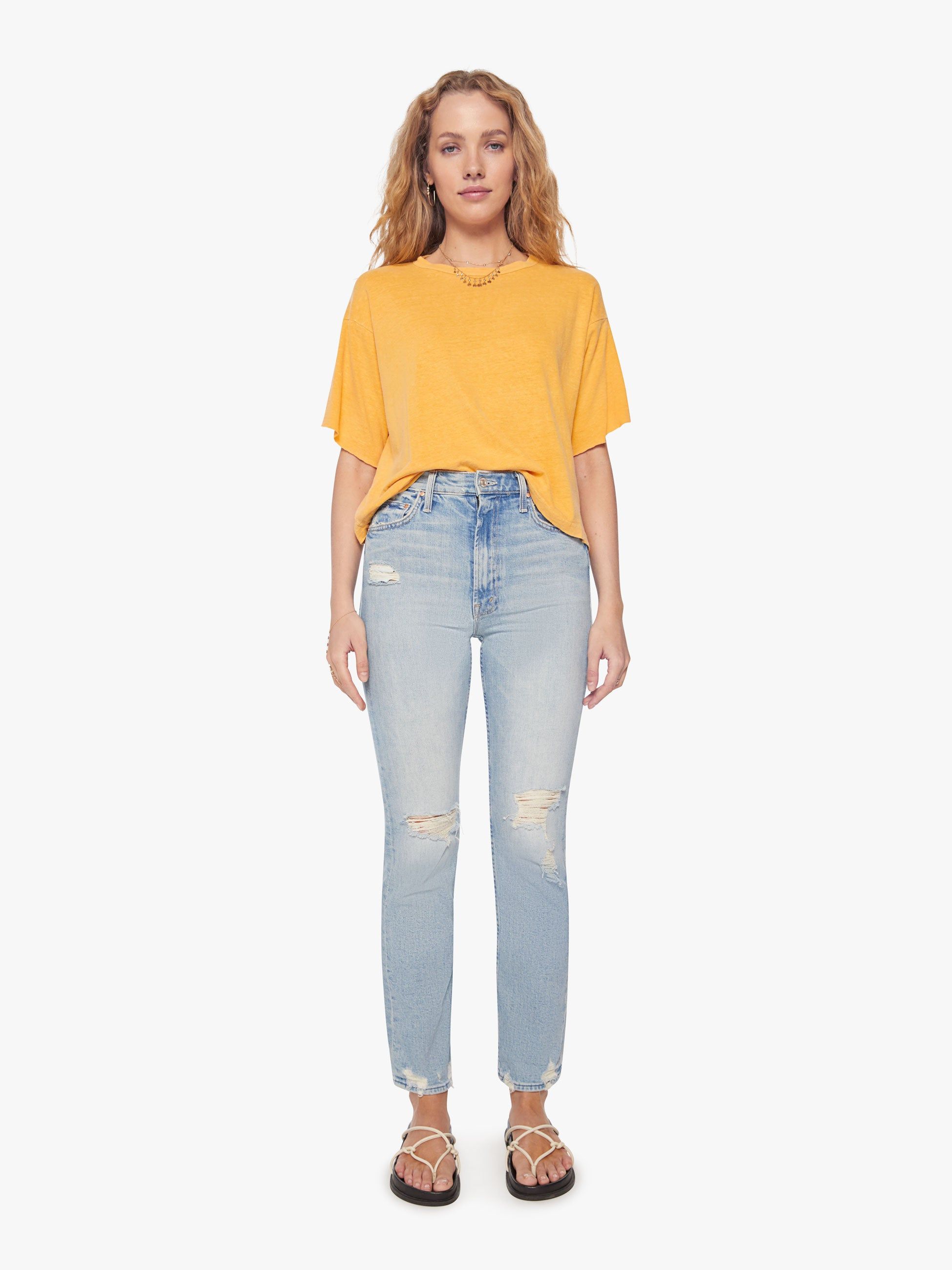 Dr. Collectors Model Rodeo Crop T - Banana sold by MOTHER product image thumbnail 5