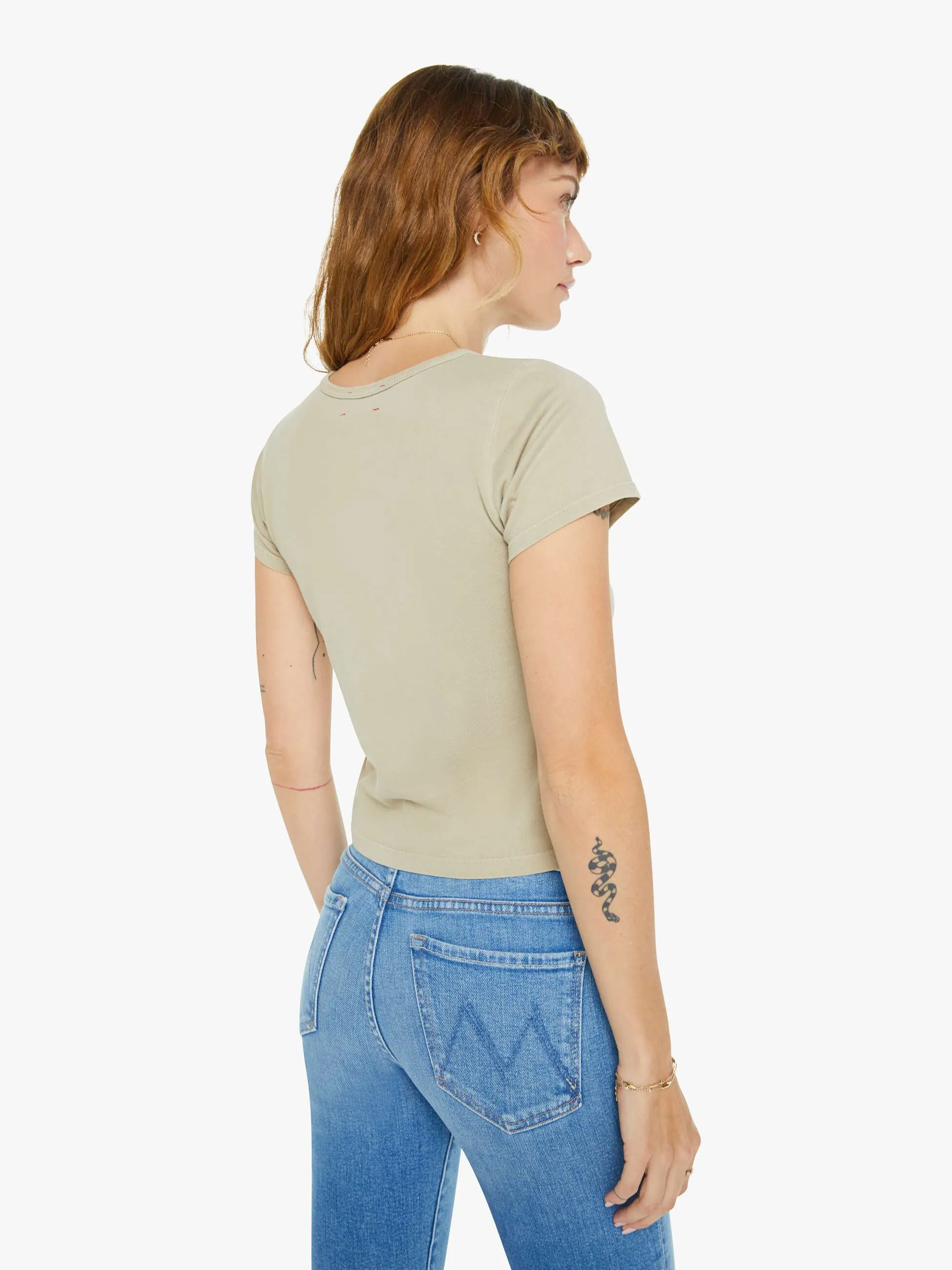 XiRENA Pixie Tee - Twine Taupe sold by MOTHER product image thumbnail 4