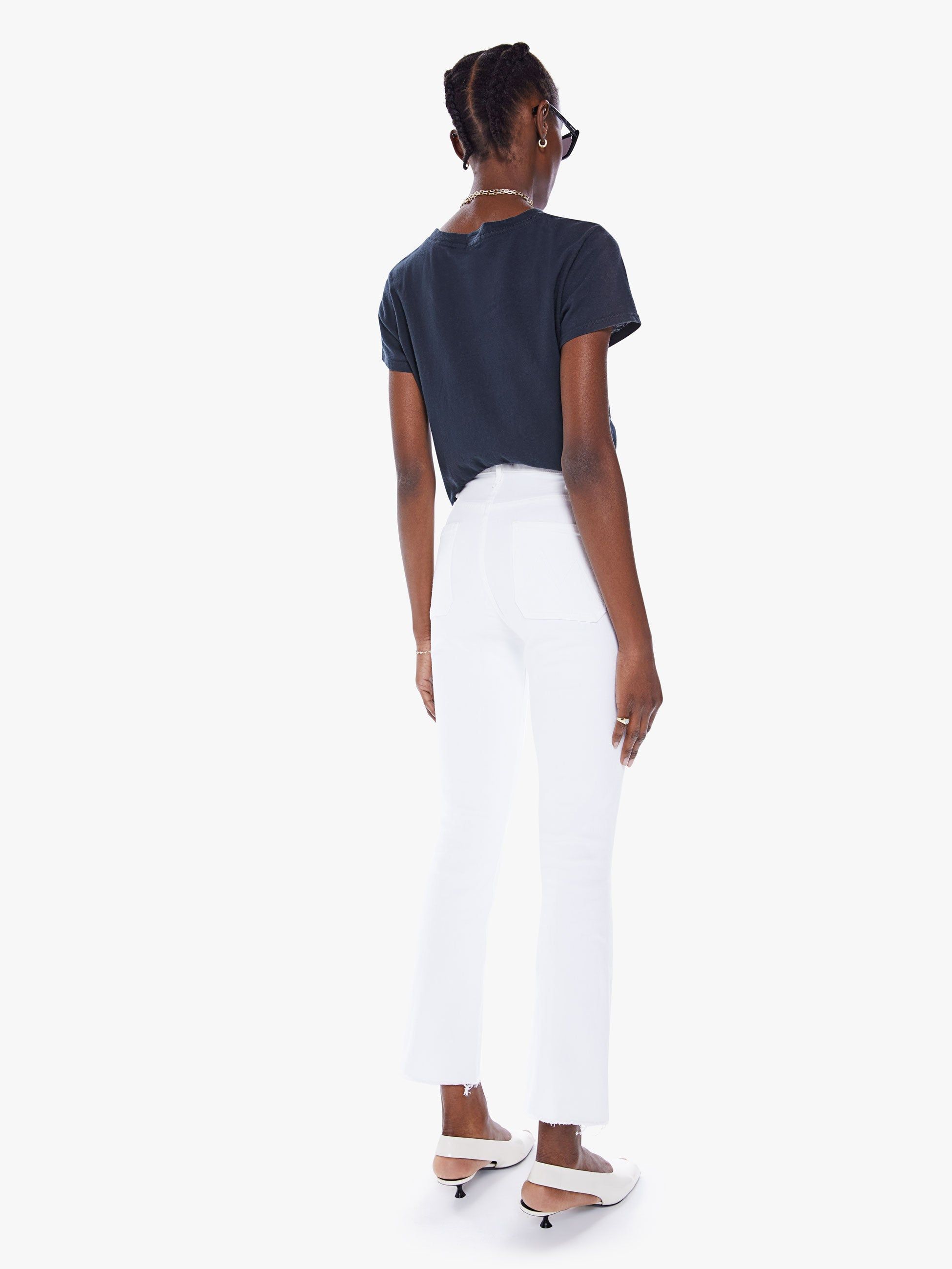 The Hustler Patch Pocket Ankle Fray - Fairest Of Them All sold by MOTHER product image thumbnail 3