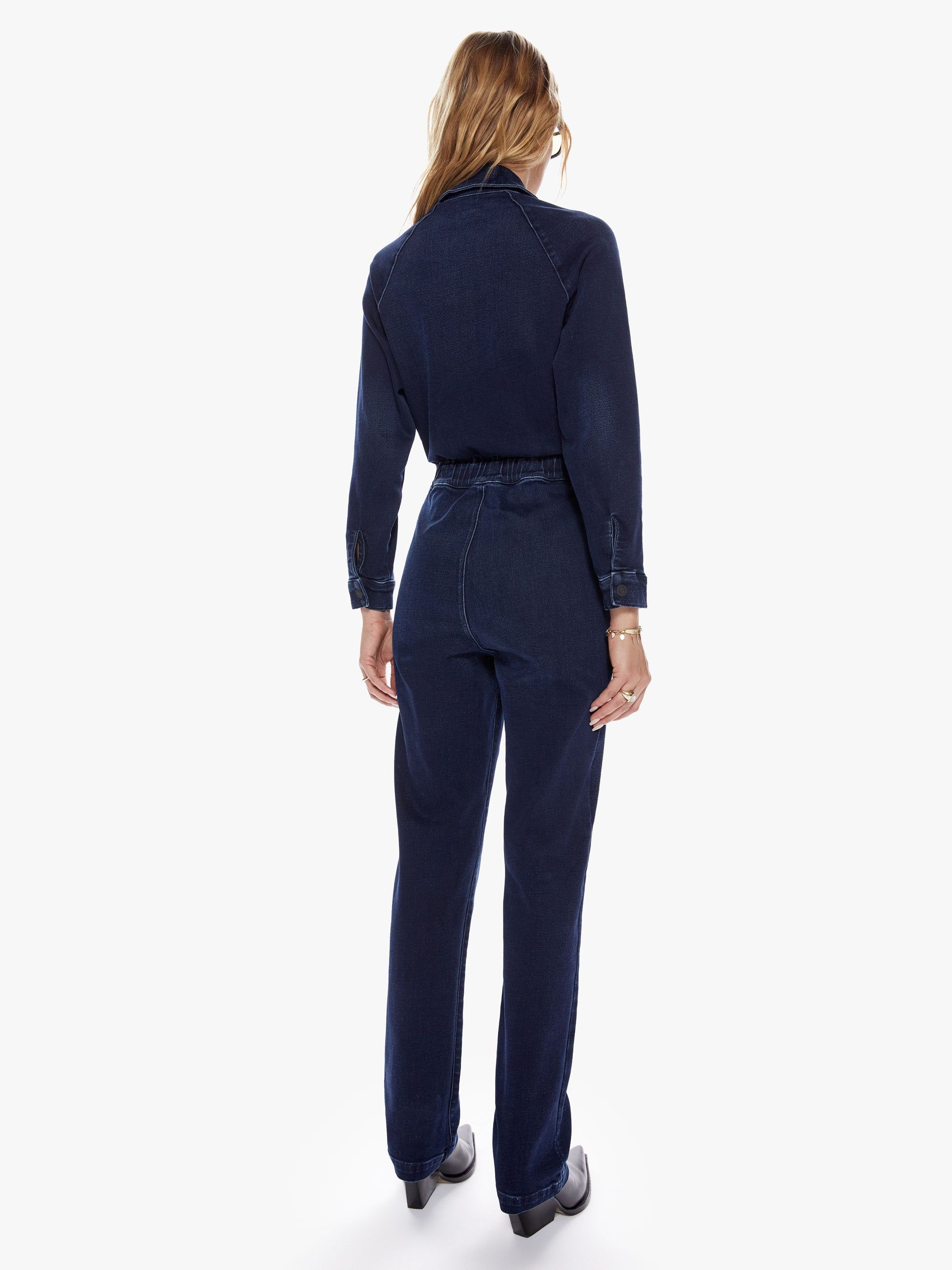 The Racer Jumpsuit - Catch Me If You Can sold by MOTHER product image thumbnail 4