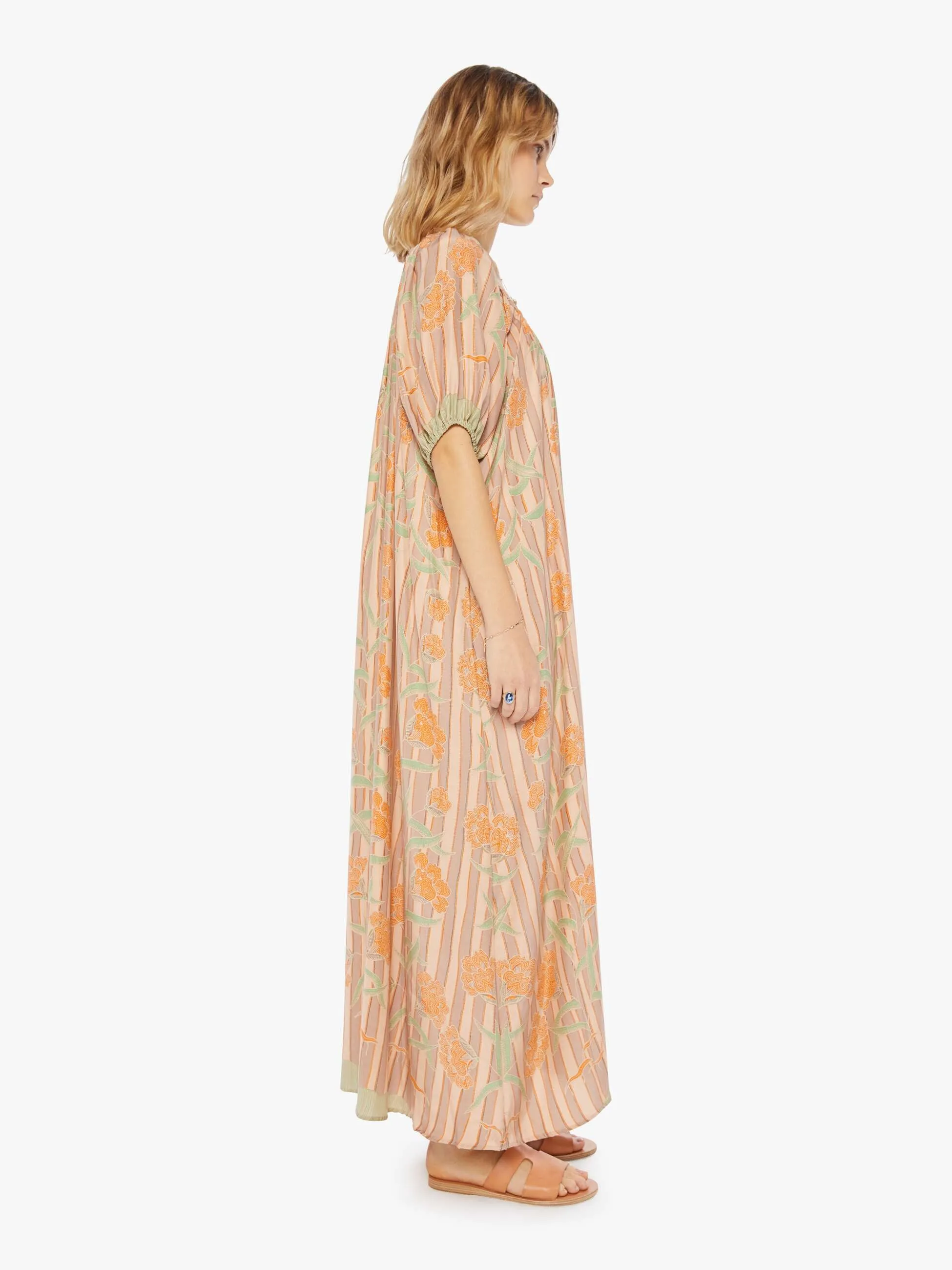 Natalie Martin Vivi Dress - Chamomile Apricot sold by MOTHER product image thumbnail 3