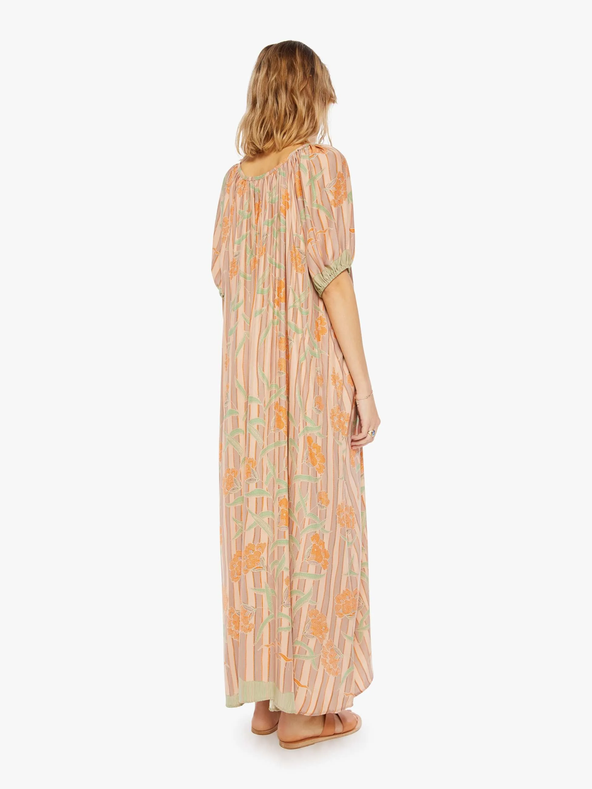 Natalie Martin Vivi Dress - Chamomile Apricot sold by MOTHER product image thumbnail 4