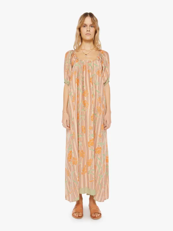 Natalie Martin Vivi Dress - Chamomile Apricot sold by MOTHER