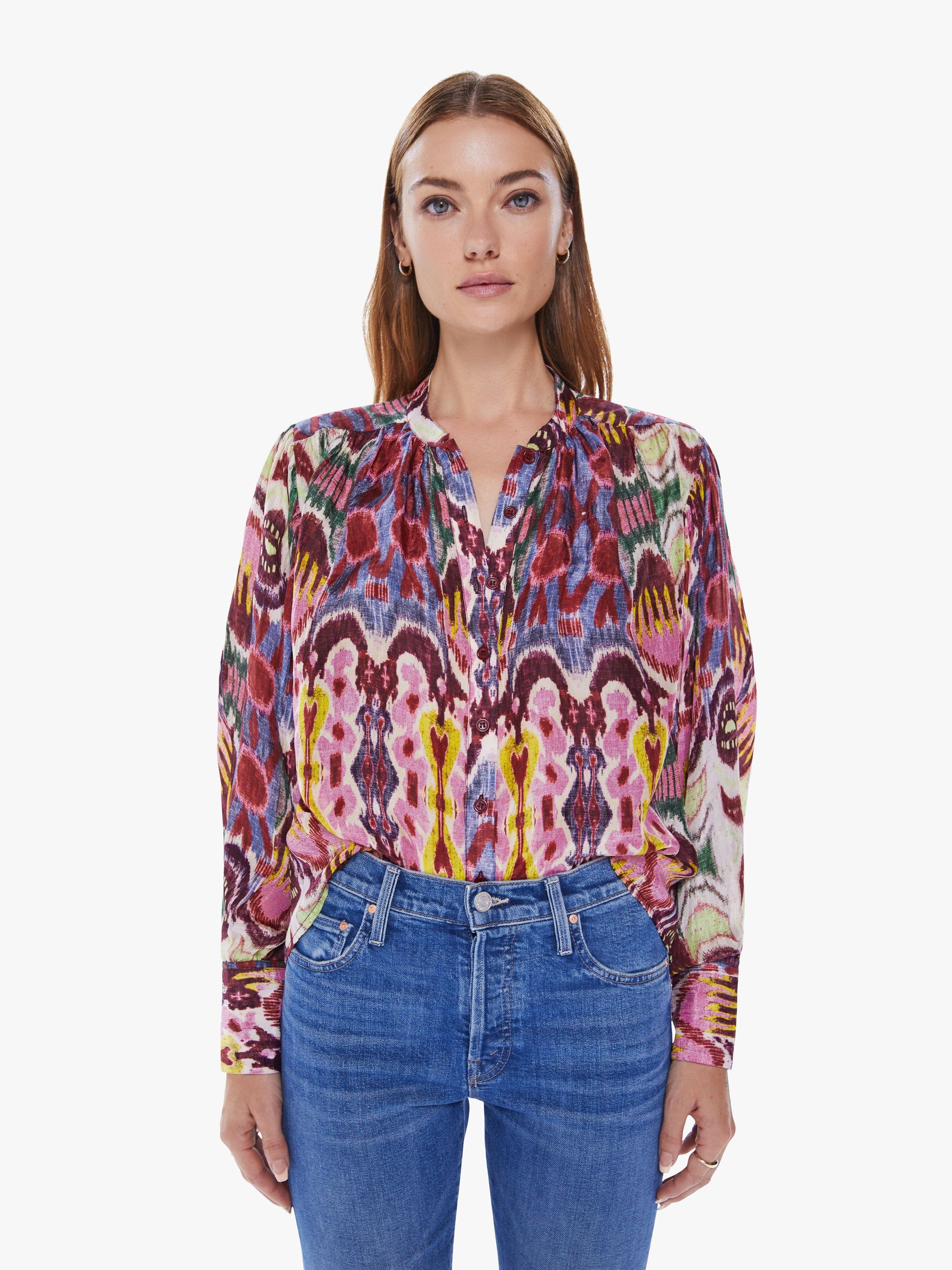Maria Cher Celia Blouse - Olite sold by MOTHER product image thumbnail 2