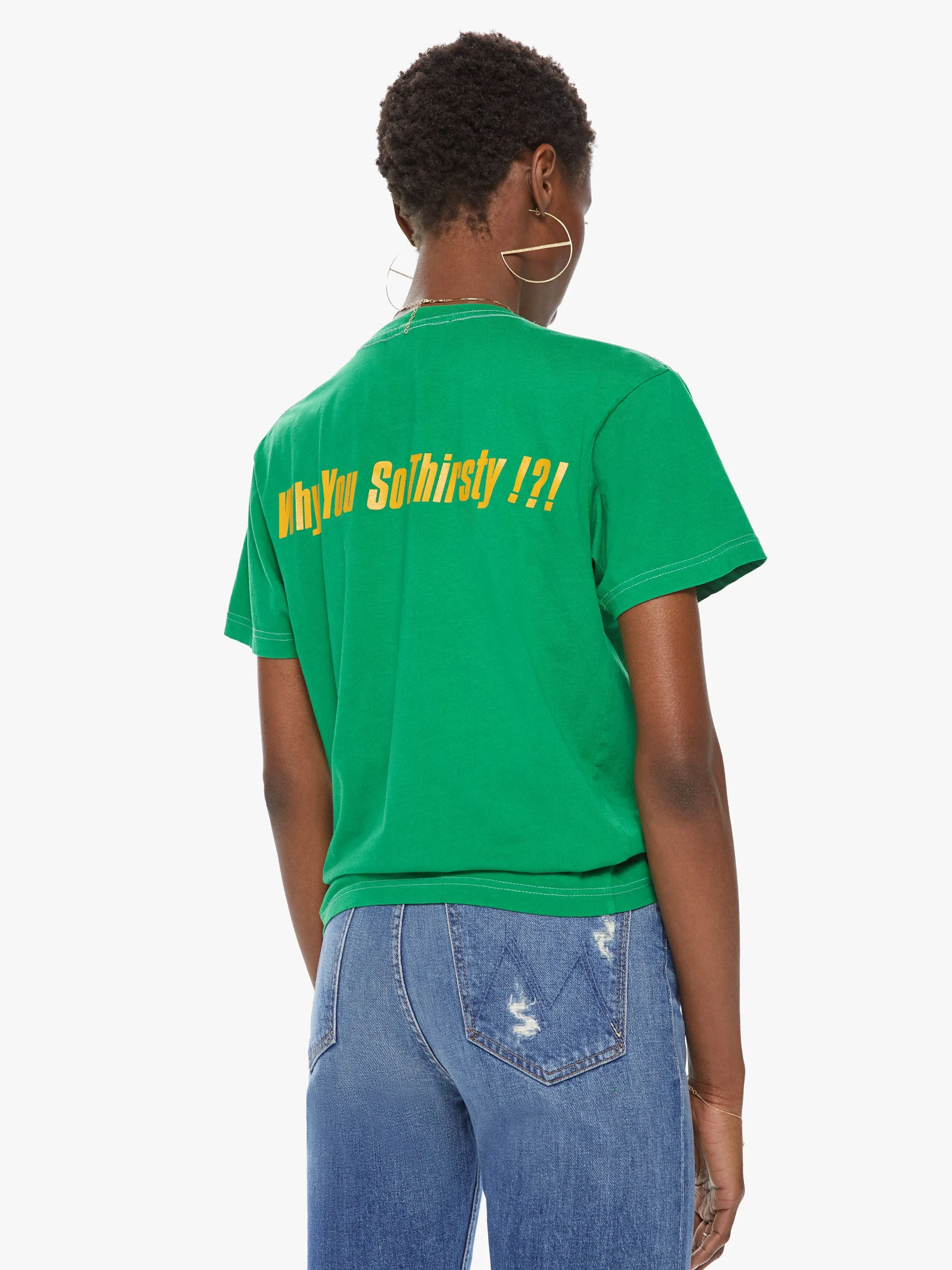 Cloney Hatermade Tee - Green sold by MOTHER product image thumbnail 2
