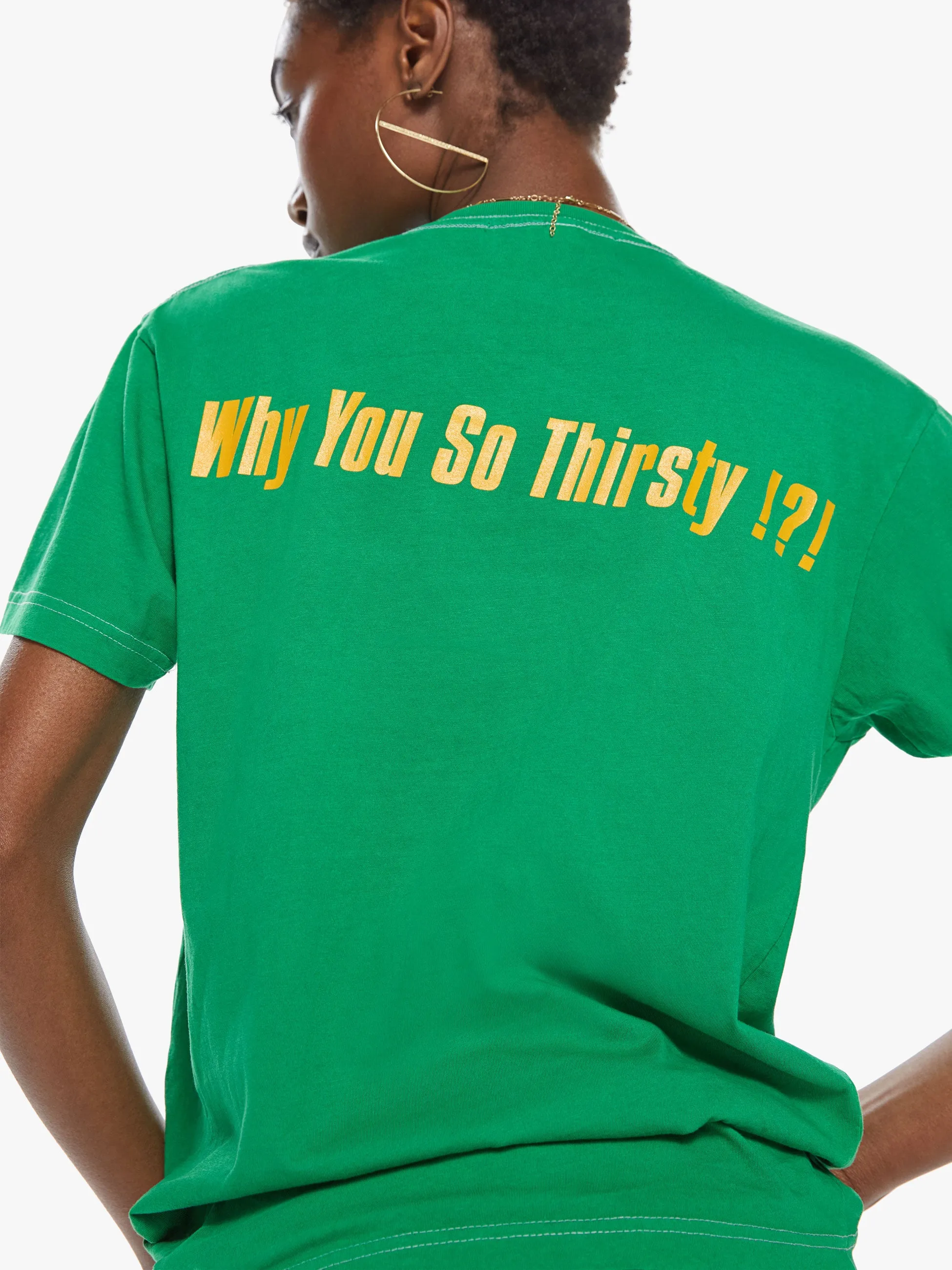 Cloney Hatermade Tee - Green sold by MOTHER product image thumbnail 5