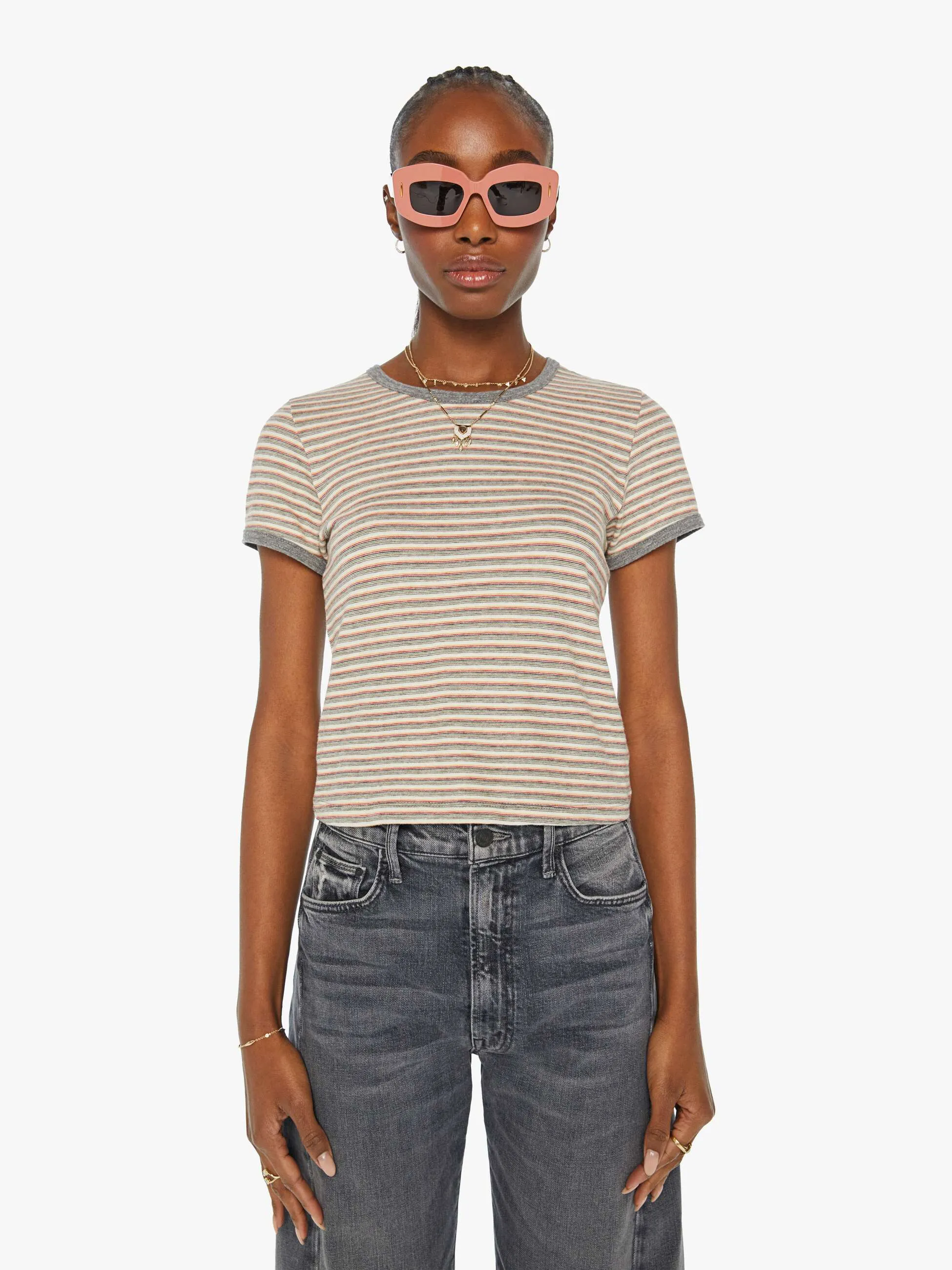 The Itty Bitty Ringer - Red Multi sold by MOTHER product image thumbnail 2