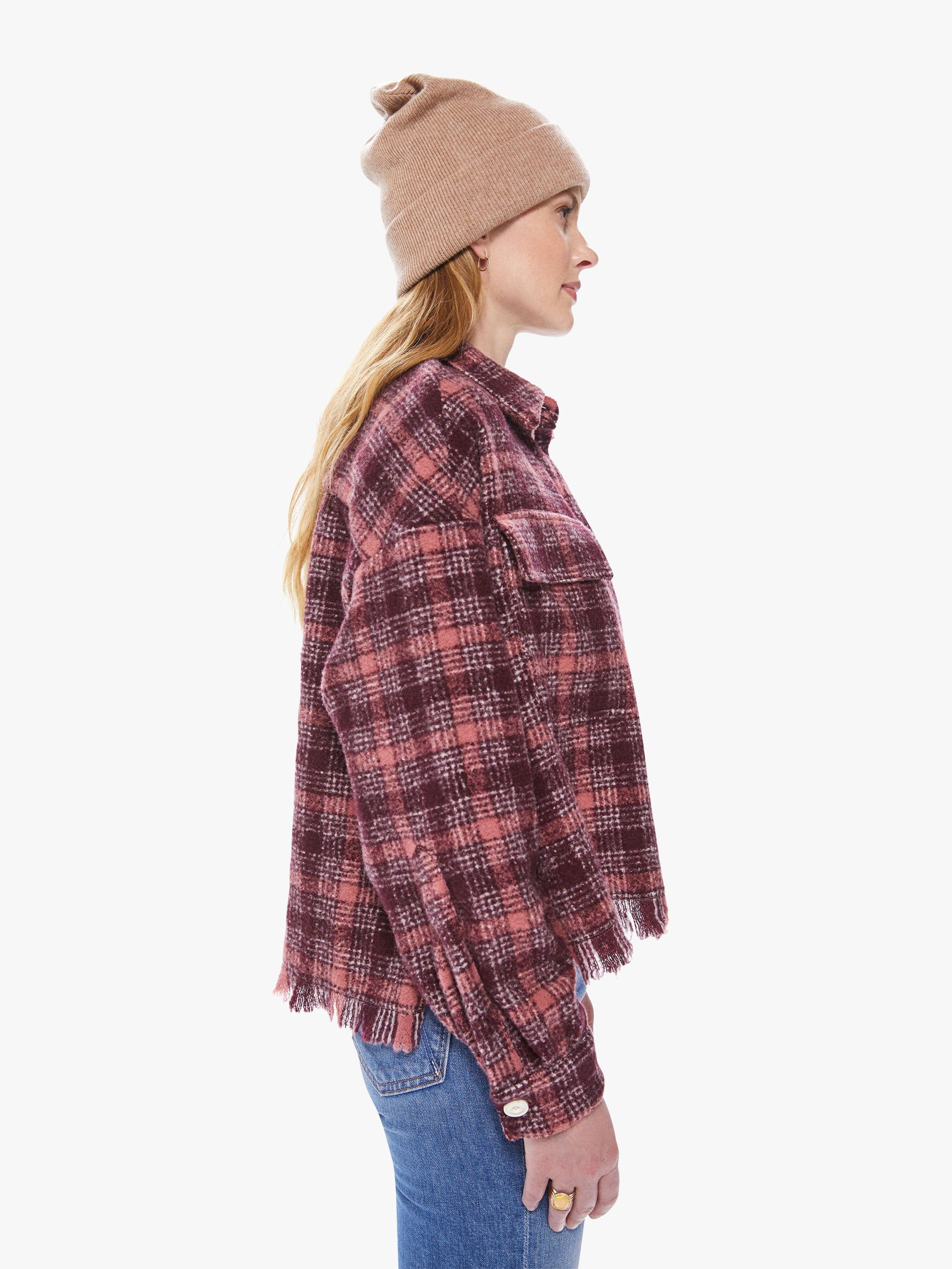 Destin Milva Colr Shirt - Burgundy sold by MOTHER product image thumbnail 3