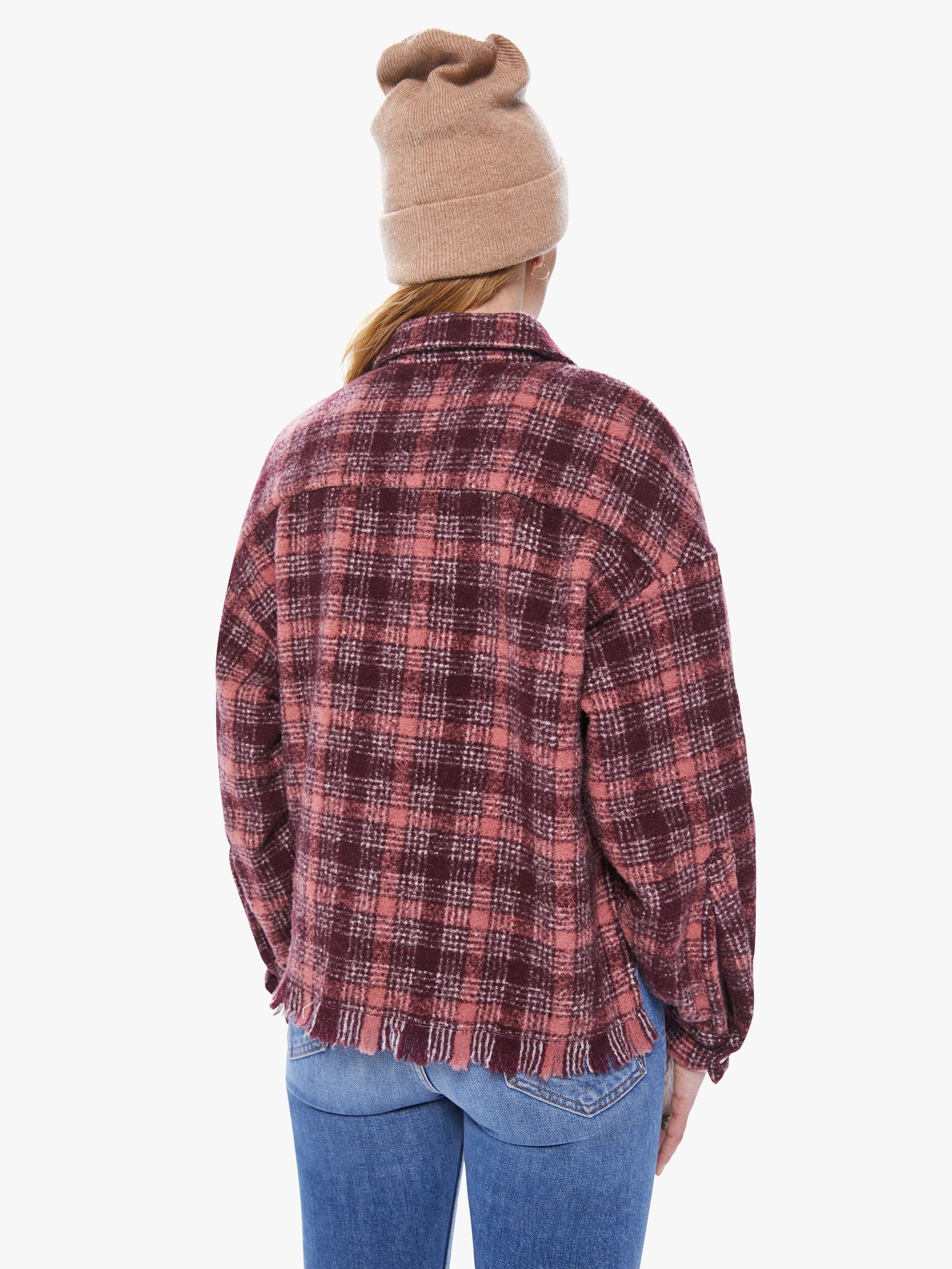 Destin Milva Colr Shirt - Burgundy sold by MOTHER product image thumbnail 4