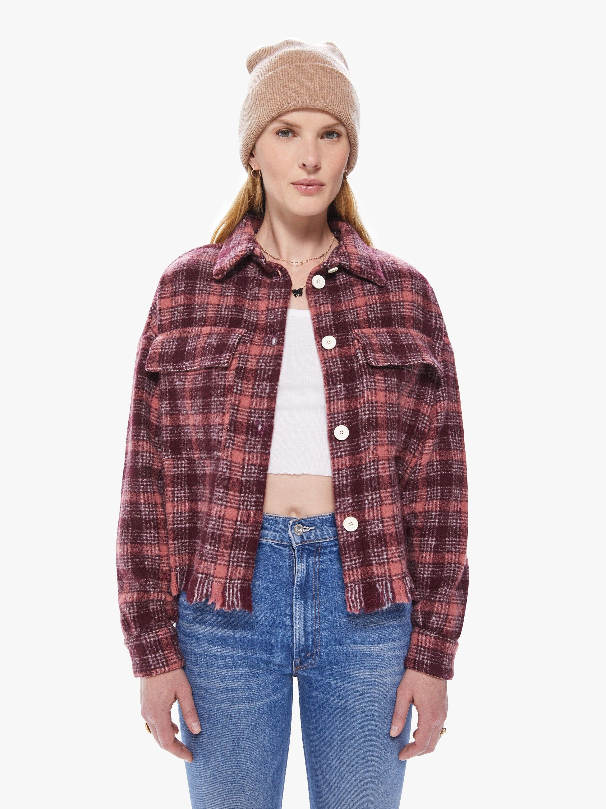 Destin Milva Colr Shirt - Burgundy sold by MOTHER