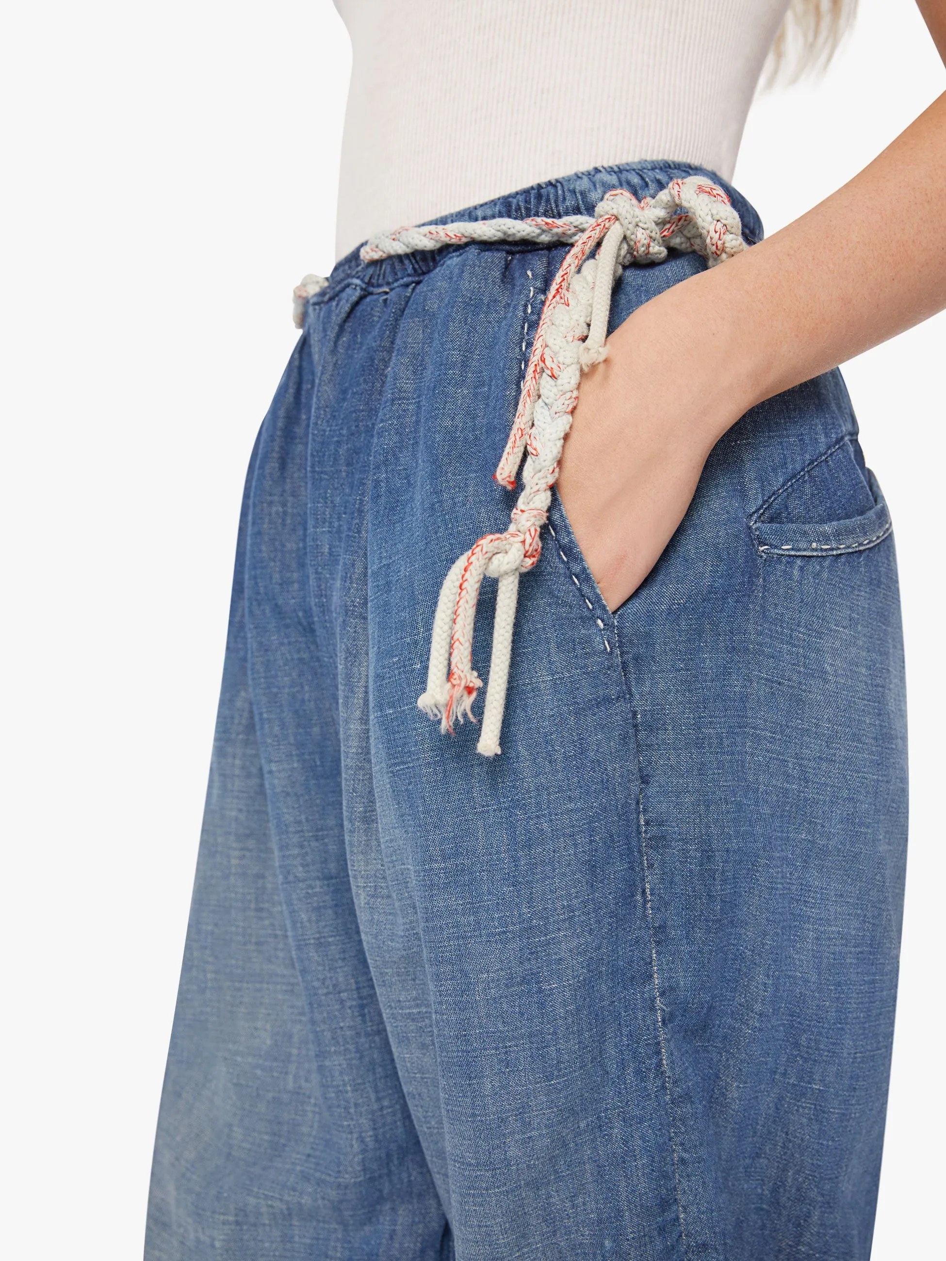 Dr. Collectors P61 Chino Denim - Sun Faded sold by MOTHER product image thumbnail 5