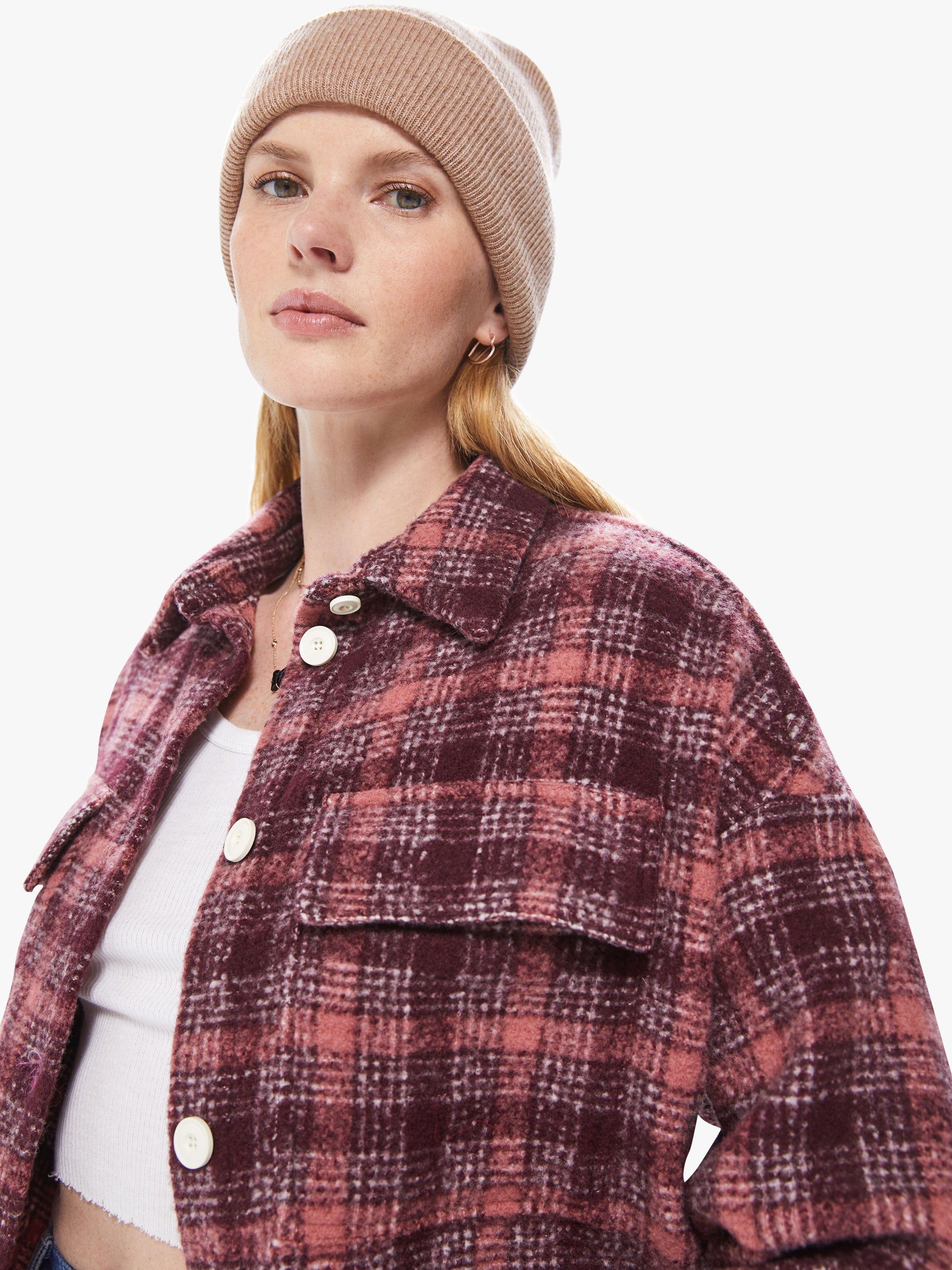 Destin Milva Colr Shirt - Burgundy sold by MOTHER product image thumbnail 6