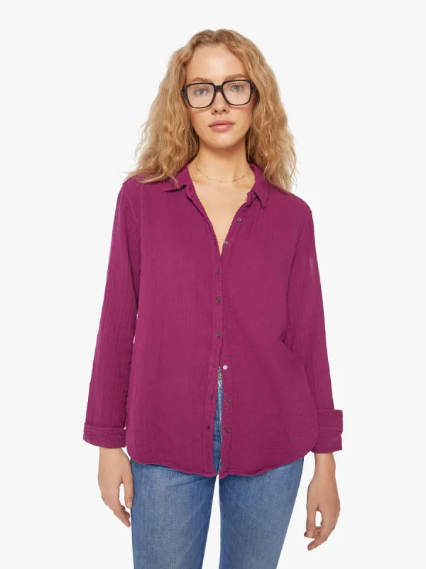 XiRENA Scout Shirt - Plum sold by MOTHER