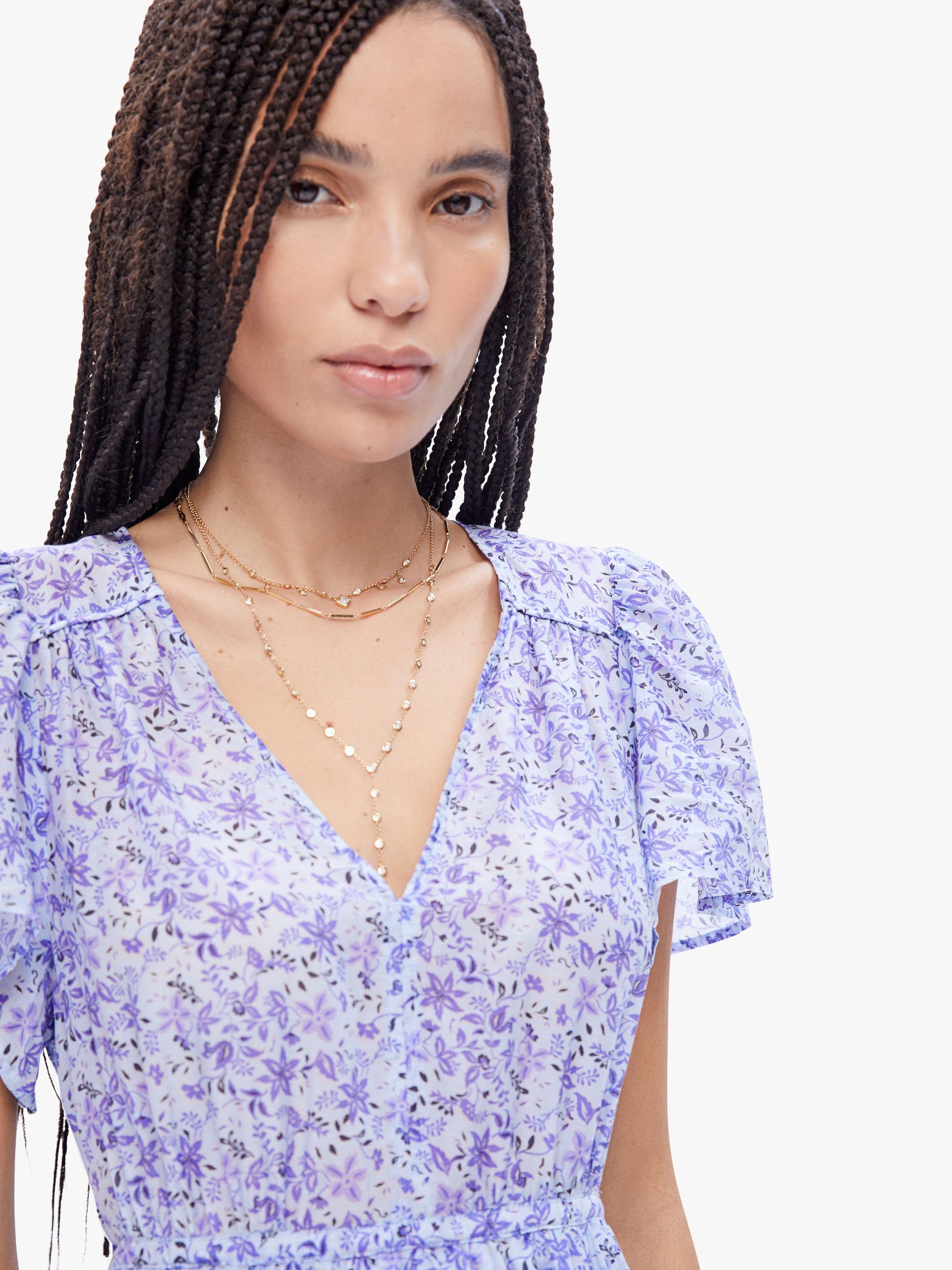 XiRENA Alessa Dress - Blue Willow sold by MOTHER product image thumbnail 5