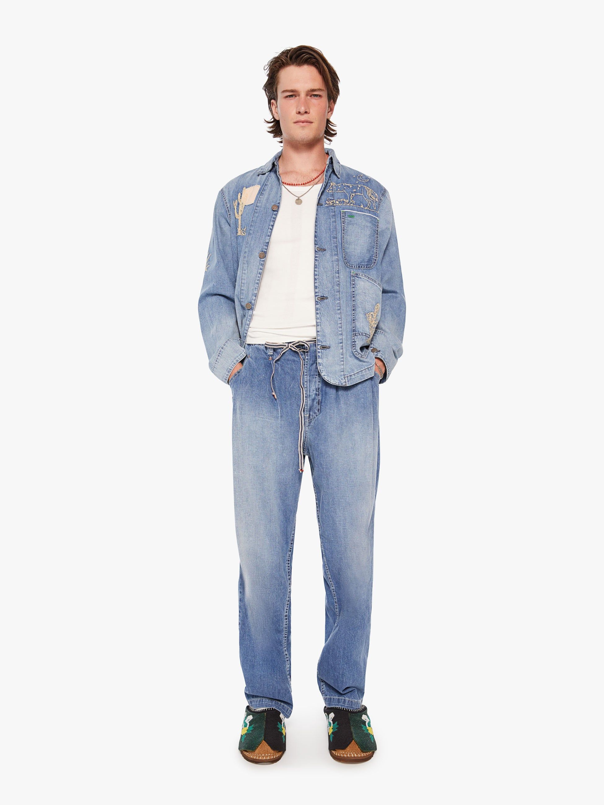 Dr. Collectors Universal Chore Jacket - Embroidery Joshua Tree sold by MOTHER product image thumbnail 11