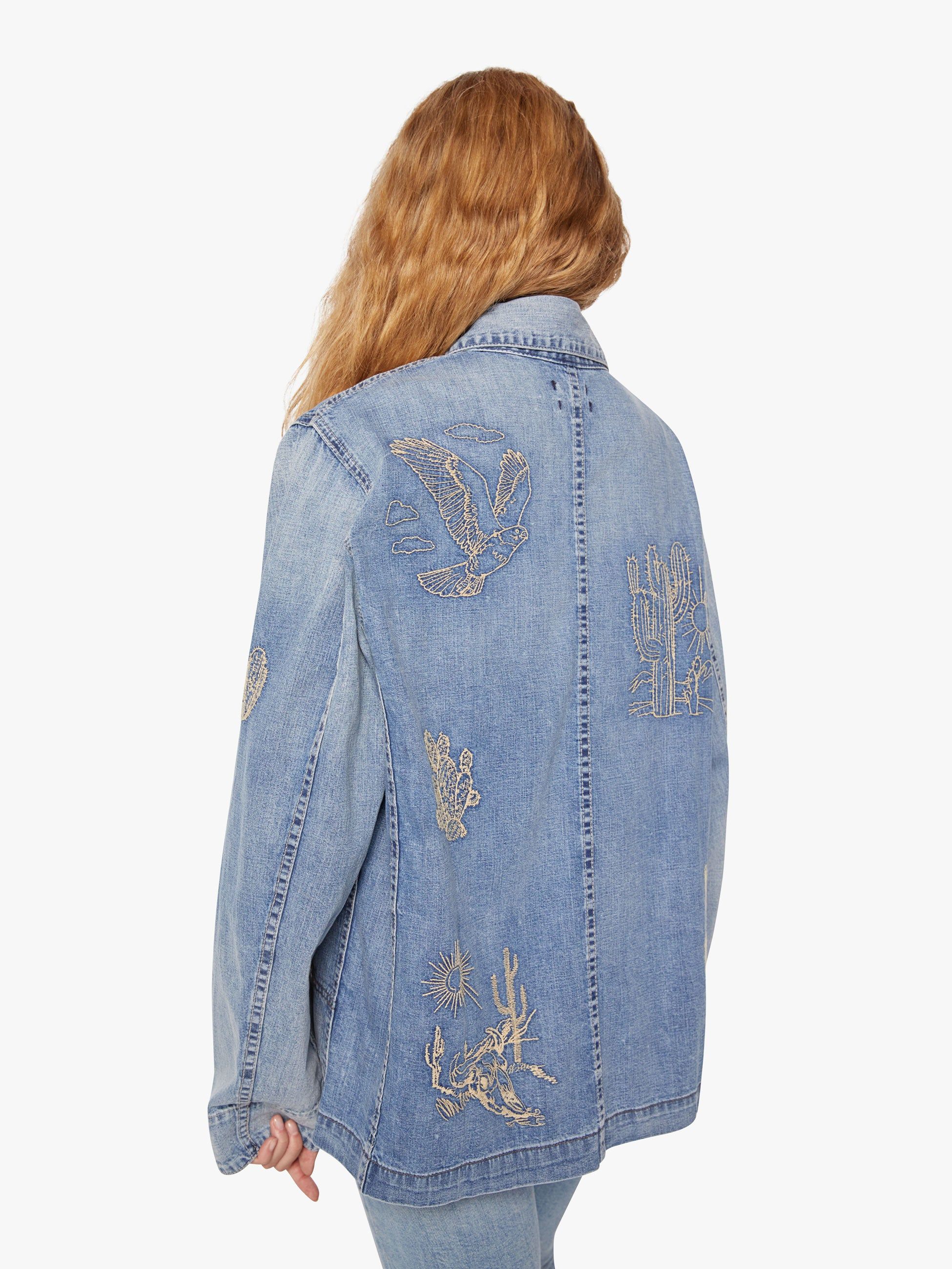 Dr. Collectors Universal Chore Jacket - Embroidery Joshua Tree sold by MOTHER product image thumbnail 3