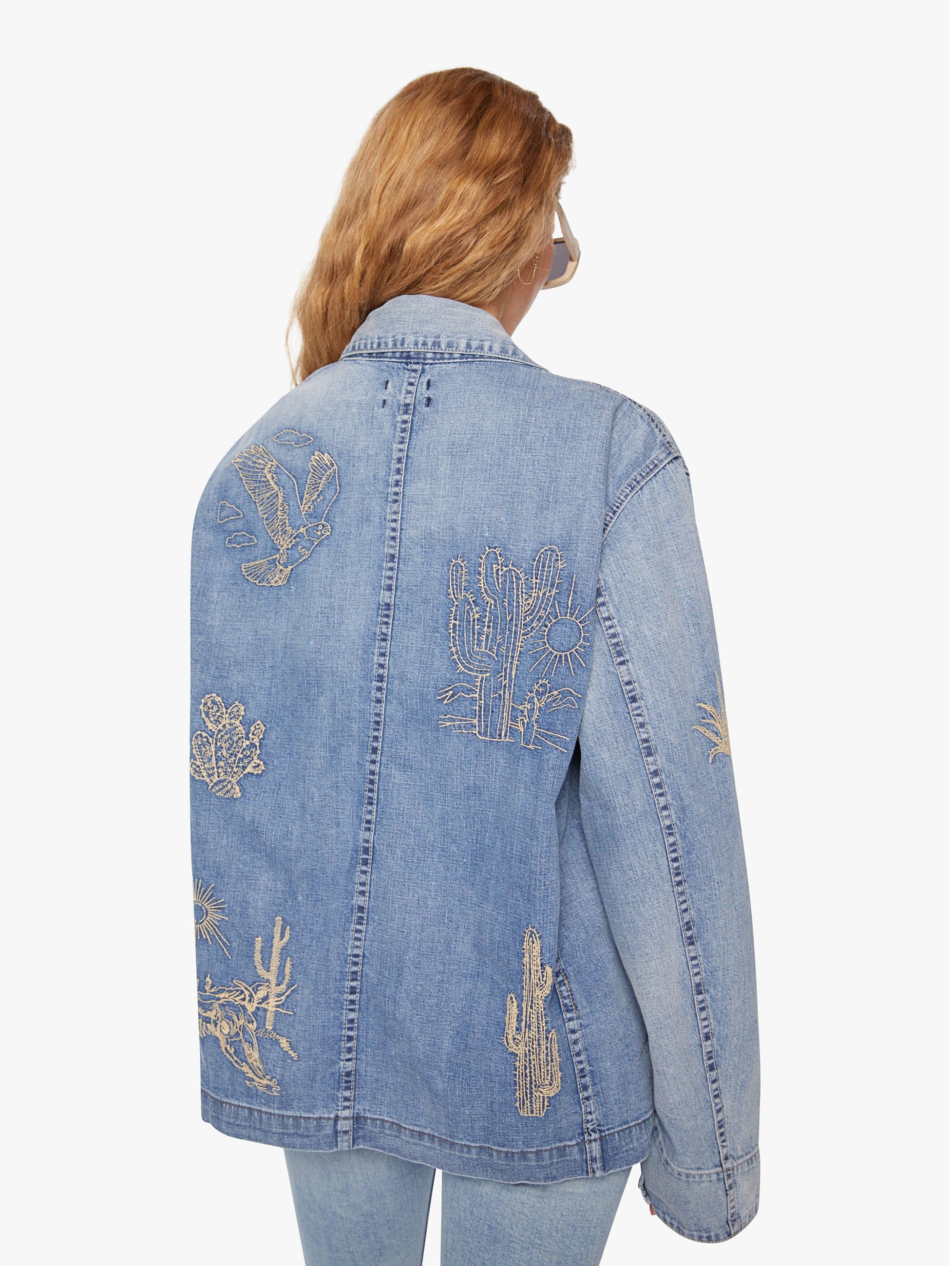 Dr. Collectors Universal Chore Jacket - Embroidery Joshua Tree sold by MOTHER product image thumbnail 4